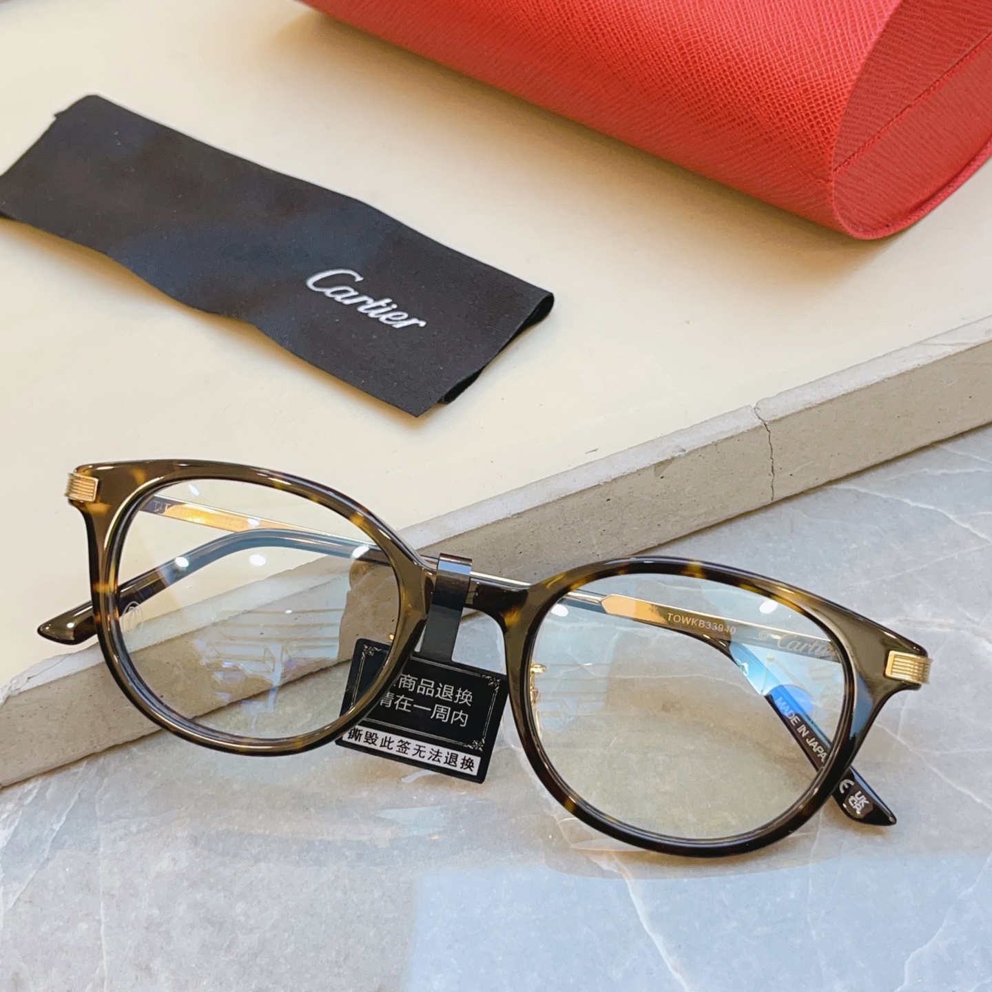 ，【CARTIE*】卡地*亚新款眼镜架👓 高版本✨，MODEL：CT0531OJ，SIZE:49口20-