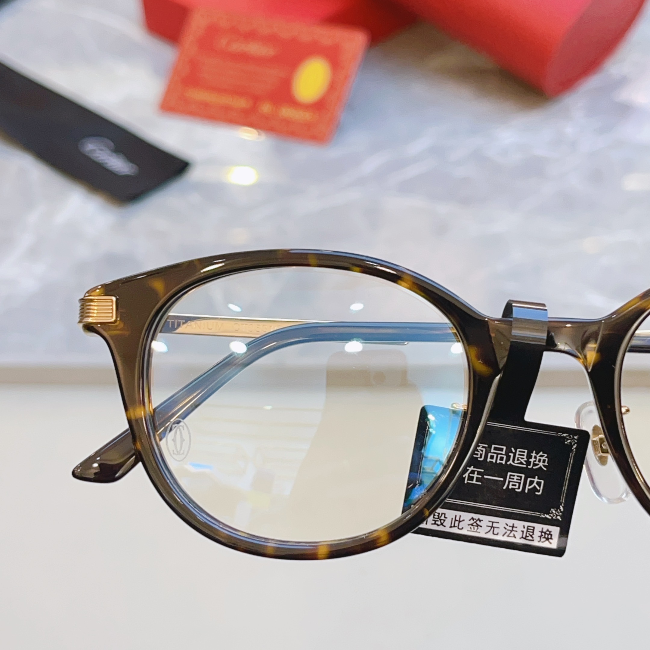 ，【CARTIE*】卡地*亚新款眼镜架👓 高版本✨，MODEL：CT0531OJ，SIZE:49口20-