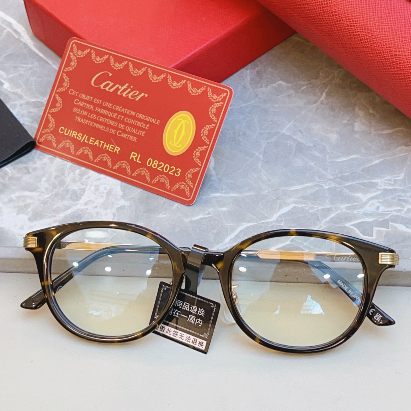 ，【CARTIE*】卡地*亚新款眼镜架👓 高版本✨，MODEL：CT0531OJ，SIZE:49口20-