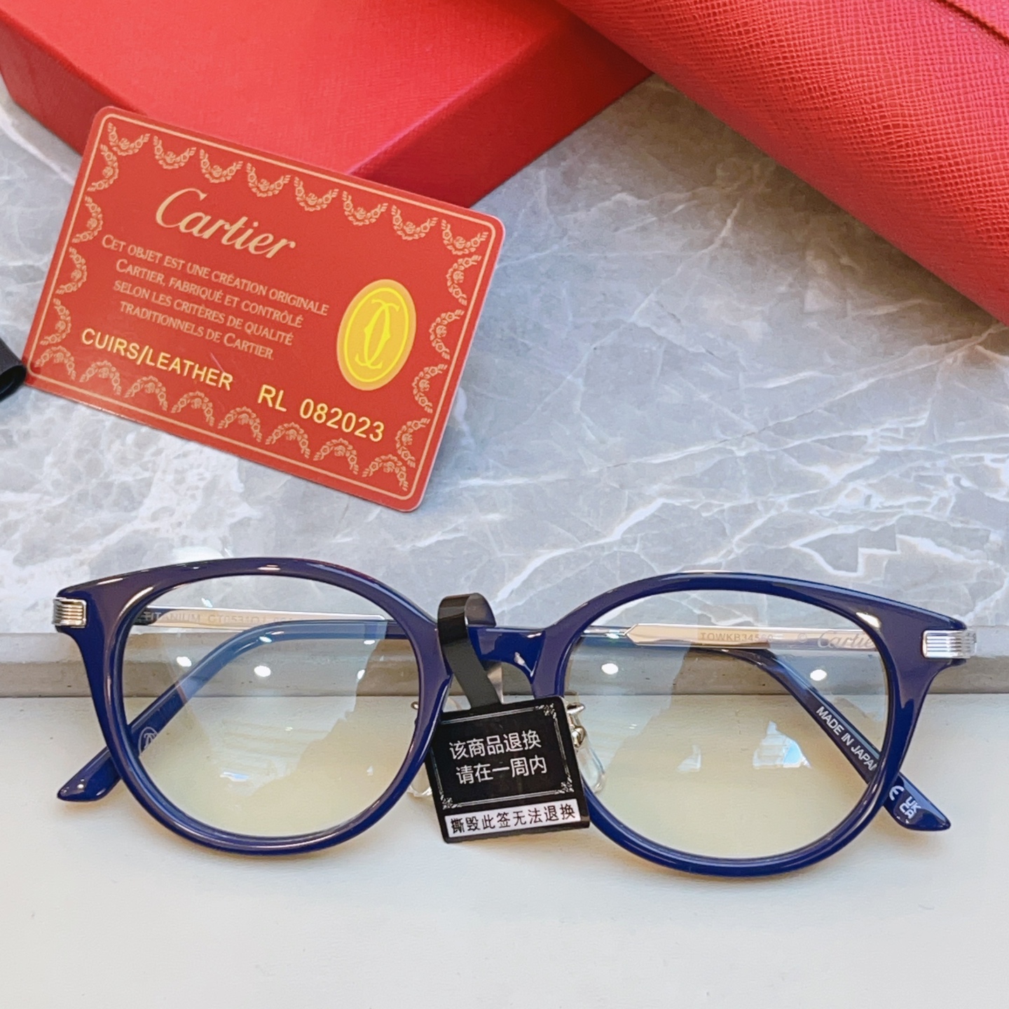，【CARTIE*】卡地*亚新款眼镜架👓 高版本✨，MODEL：CT0531OJ，SIZE:49口20-