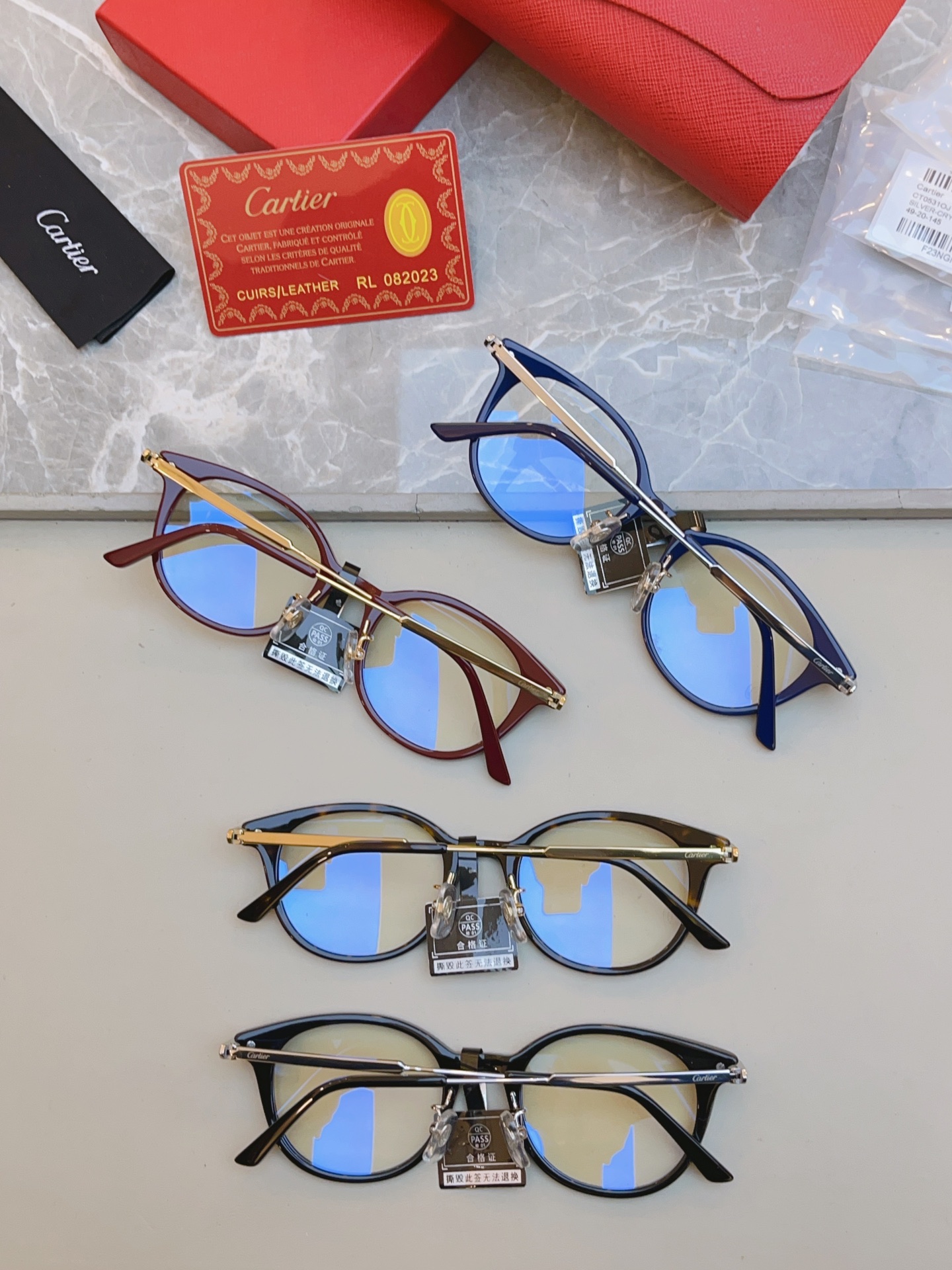 ，【CARTIE*】卡地*亚新款眼镜架👓 高版本✨，MODEL：CT0531OJ，SIZE:49口20-