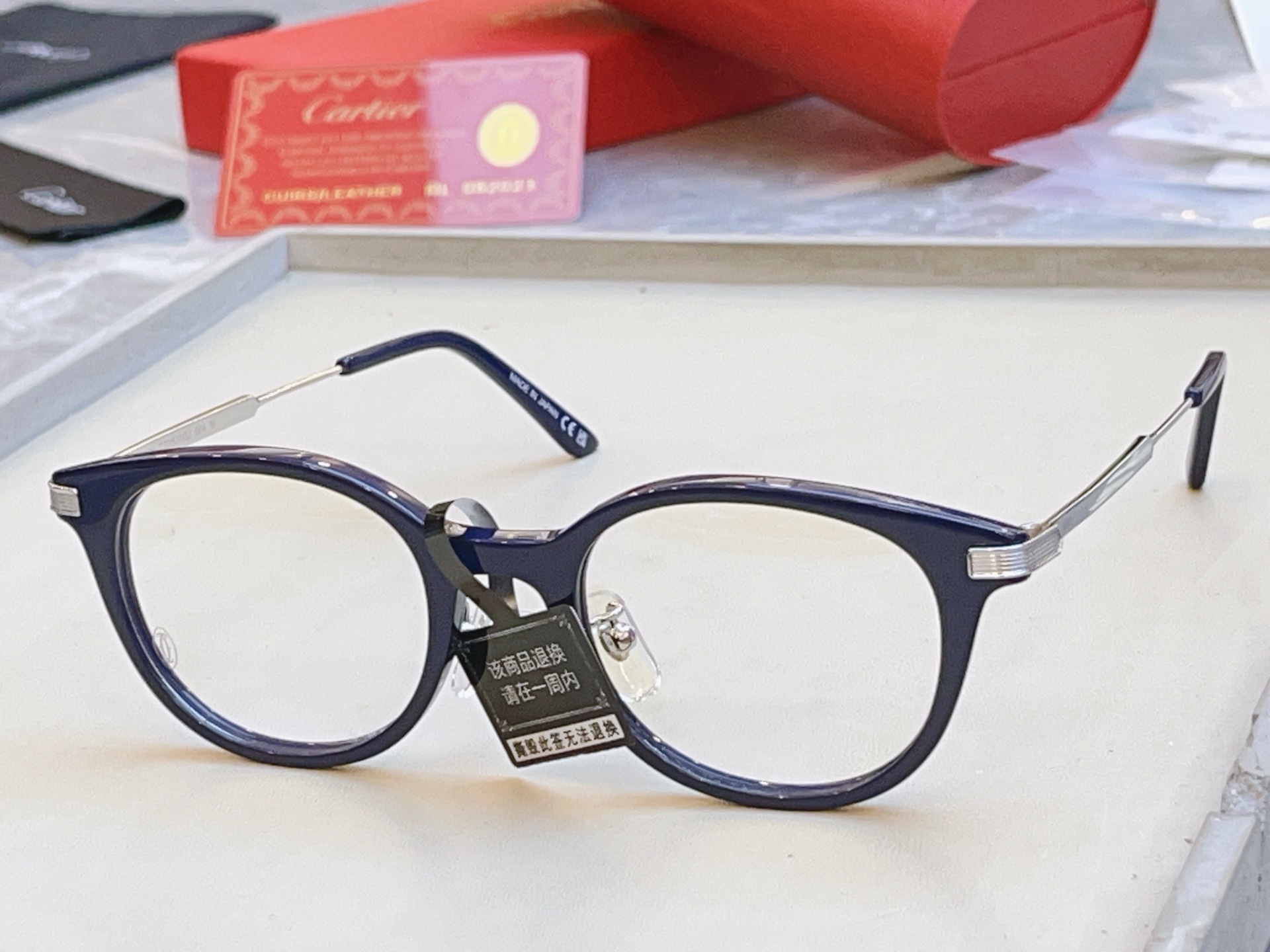 ，【CARTIE*】卡地*亚新款眼镜架👓 高版本✨，MODEL：CT0531OJ，SIZE:49口20-