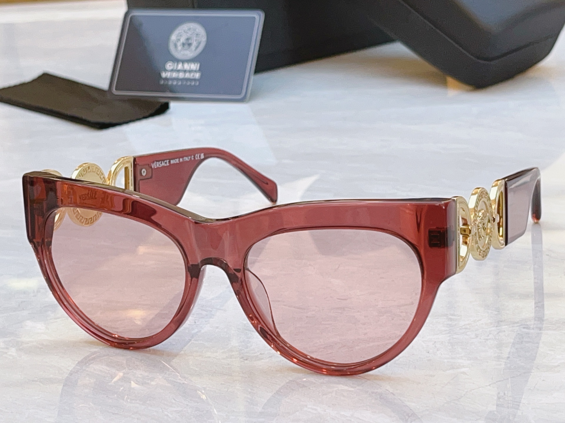 ，【VERSAC*】范思*哲新款太阳镜，MODEL：MOD 4440-U，SIZE：56口19-145