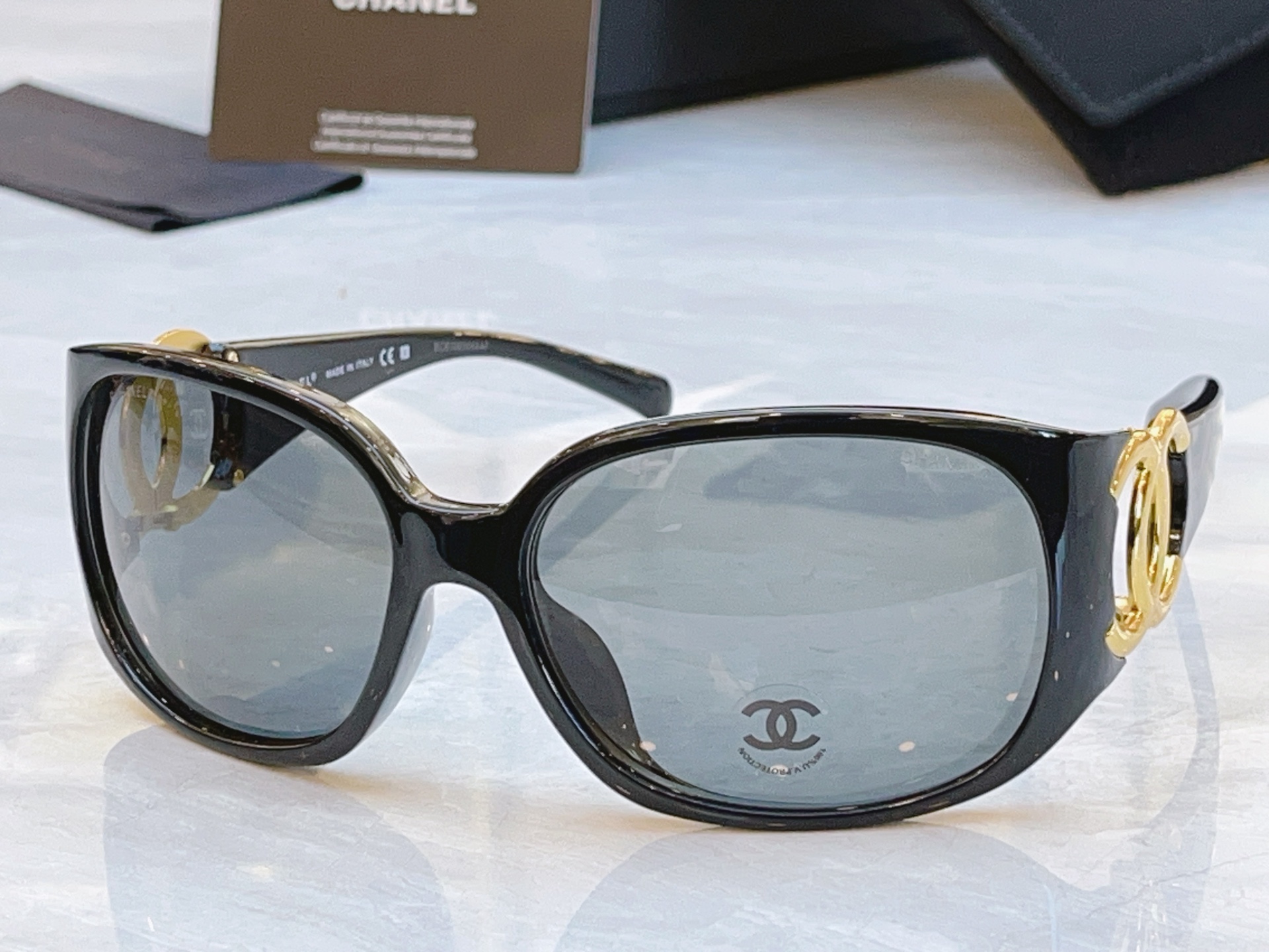 ，【CHANE*】香奈儿新款太阳镜，MODEL：6014，SIZE：64口16-120