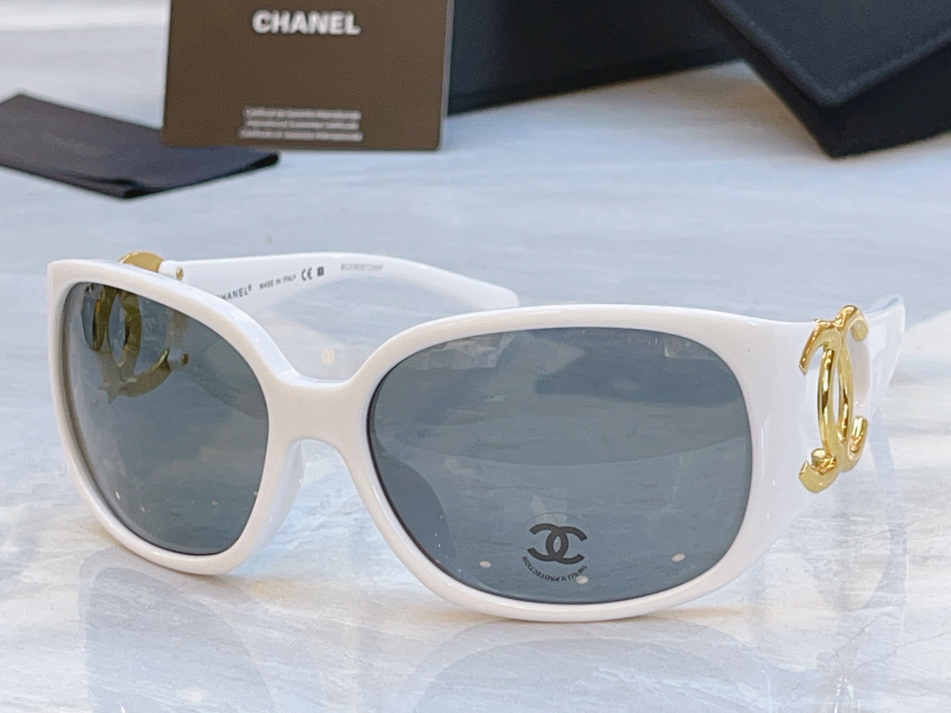 ，【CHANE*】香奈儿新款太阳镜，MODEL：6014，SIZE：64口16-120