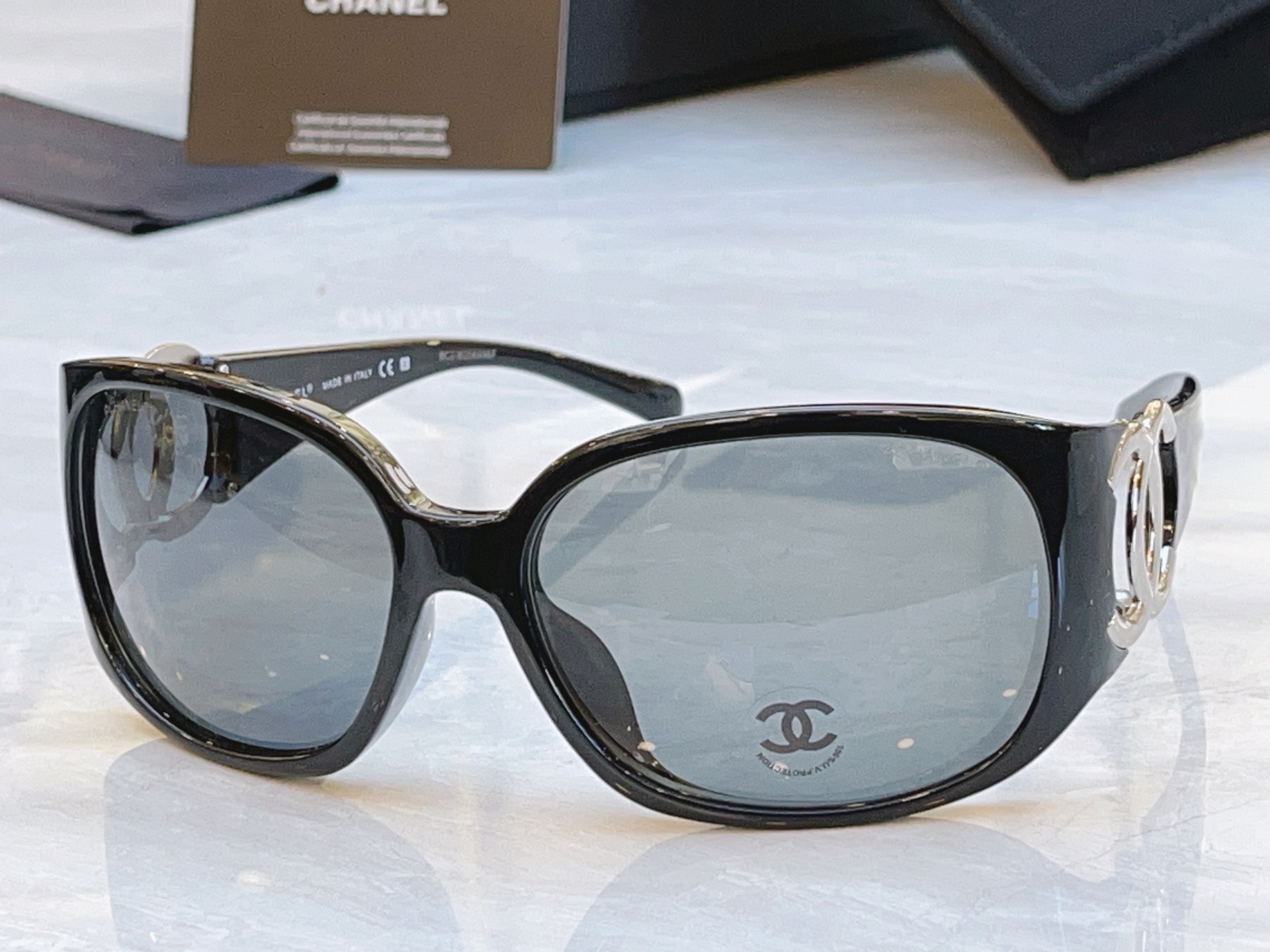 ，【CHANE*】香奈儿新款太阳镜，MODEL：6014，SIZE：64口16-120