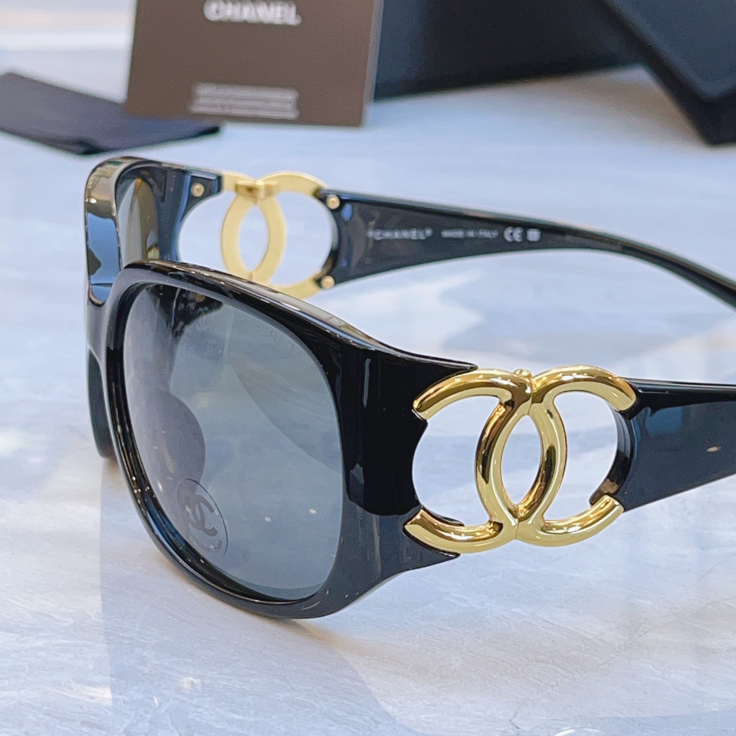 ，【CHANE*】香奈儿新款太阳镜，MODEL：6014，SIZE：64口16-120