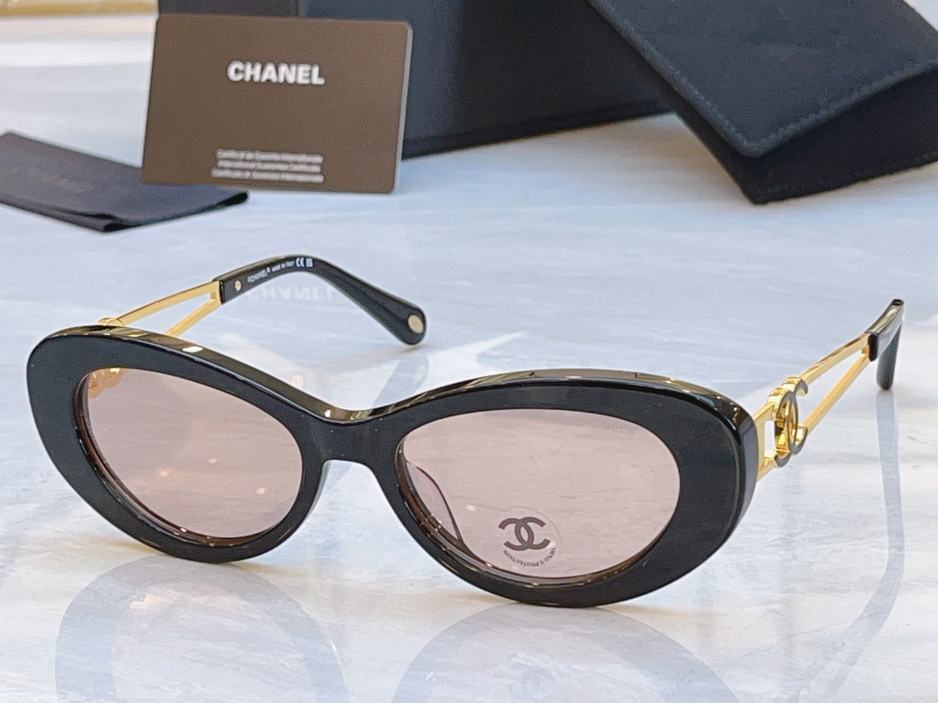 ，【CHANE*】香奈儿新款太阳镜，MODEL：CH9179，SIZE：52口18-140