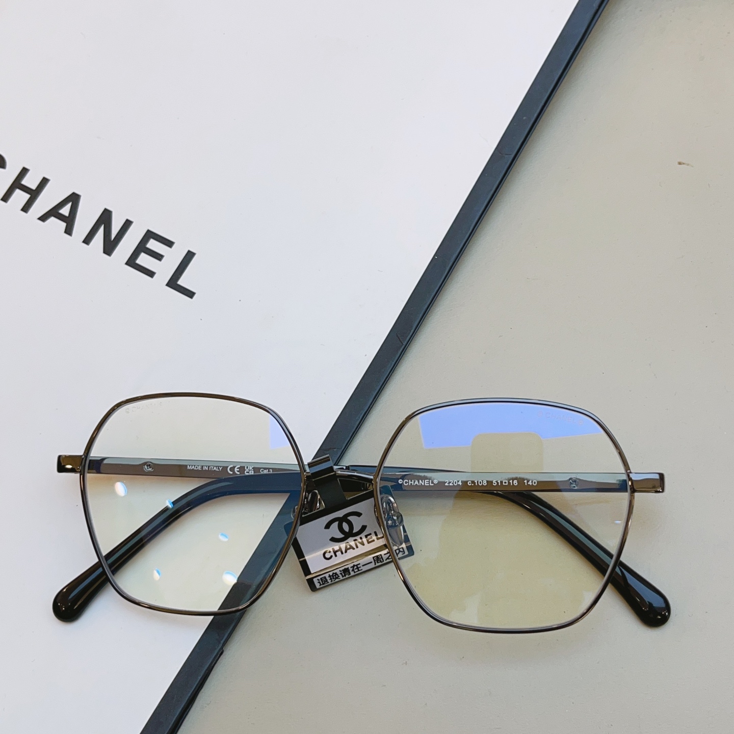 ，【CHANE*】香奈*儿新款光学架 高版本✨，MODEL：2204，SIZE：51口16-140