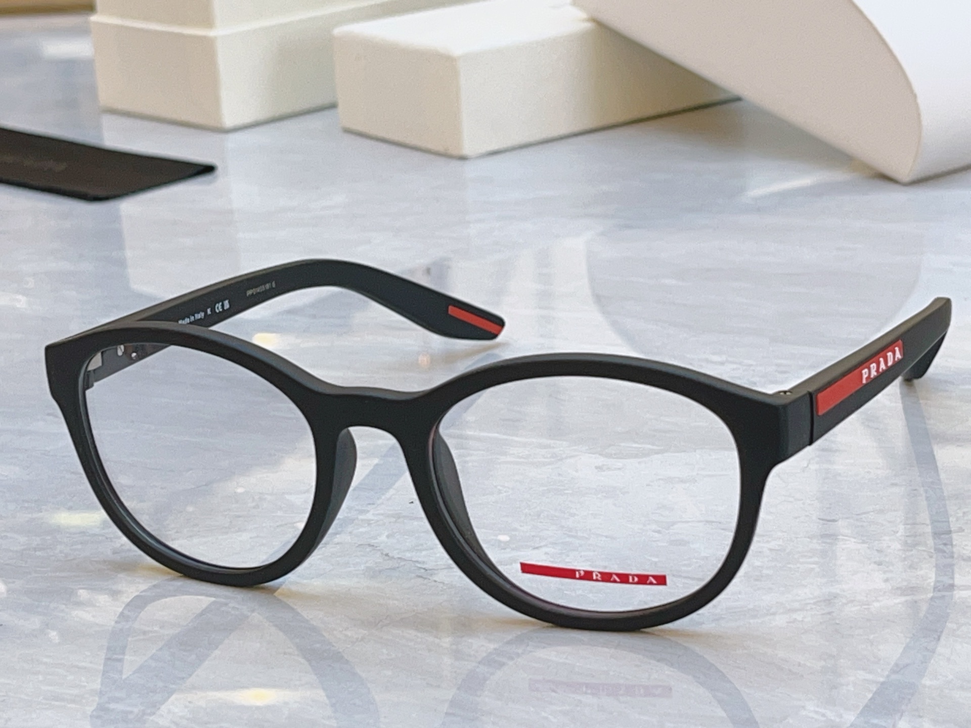 ，【PRAD*】普拉*达新款眼镜架，MODEL：VPS 07P，SIZE：54口20-145