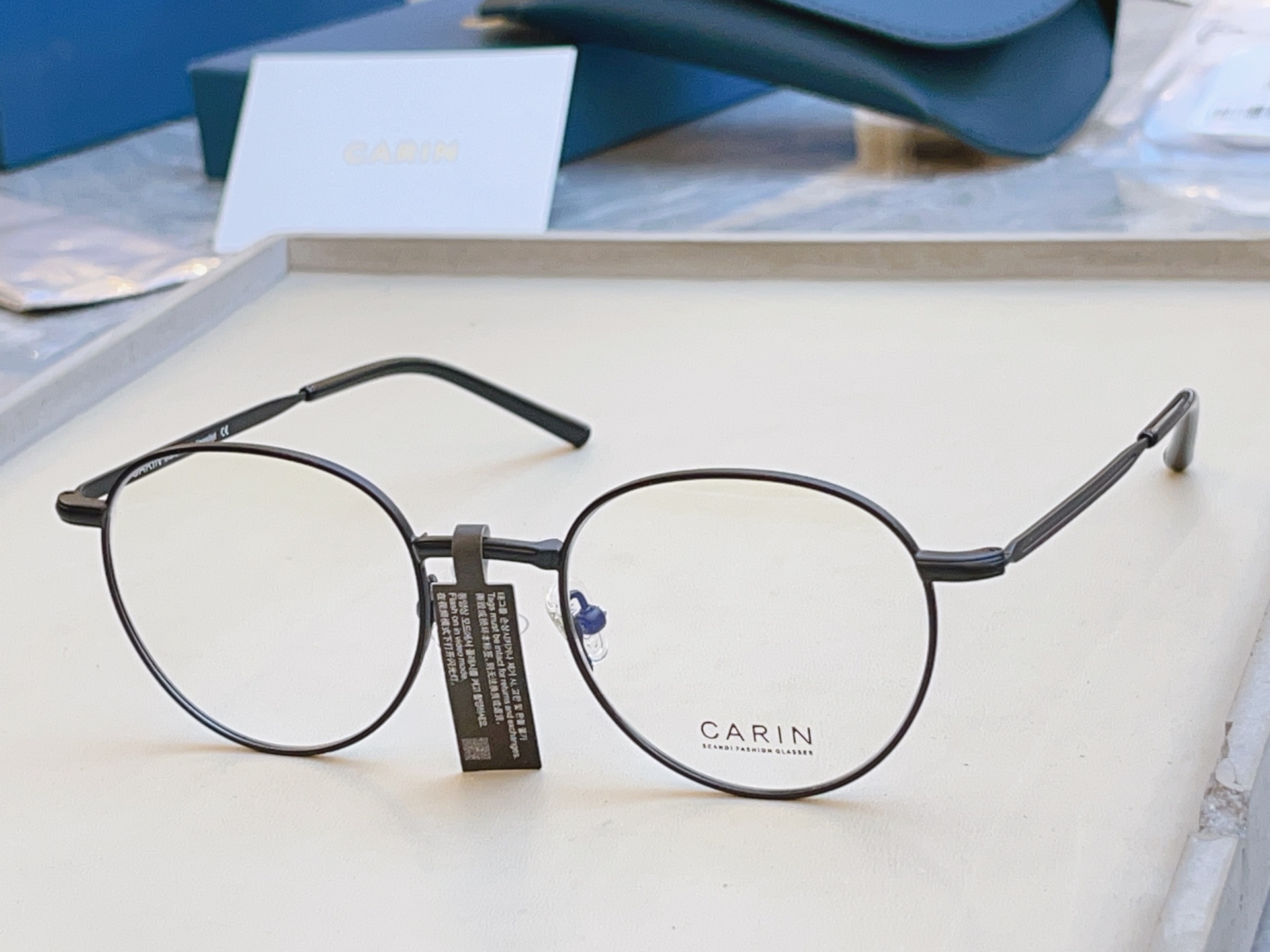 【CARI*】卡*琳新款眼镜架 钛✨，MODEL:Jane，SIZE：49口21-140