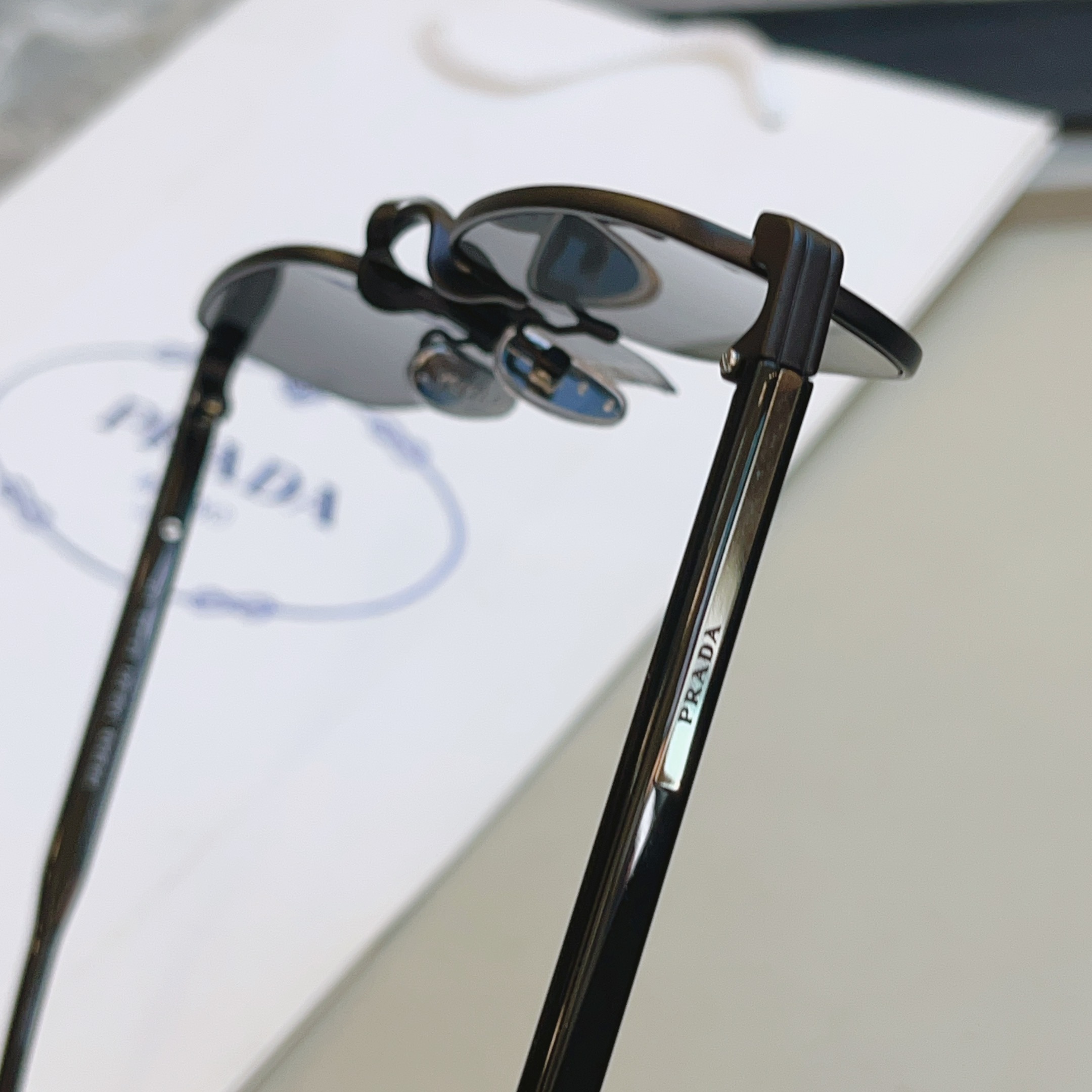 ，【PRAD*】普拉*达新款太阳镜 高品质✨，MODEL：PR B54S，SIZE：54口23-145