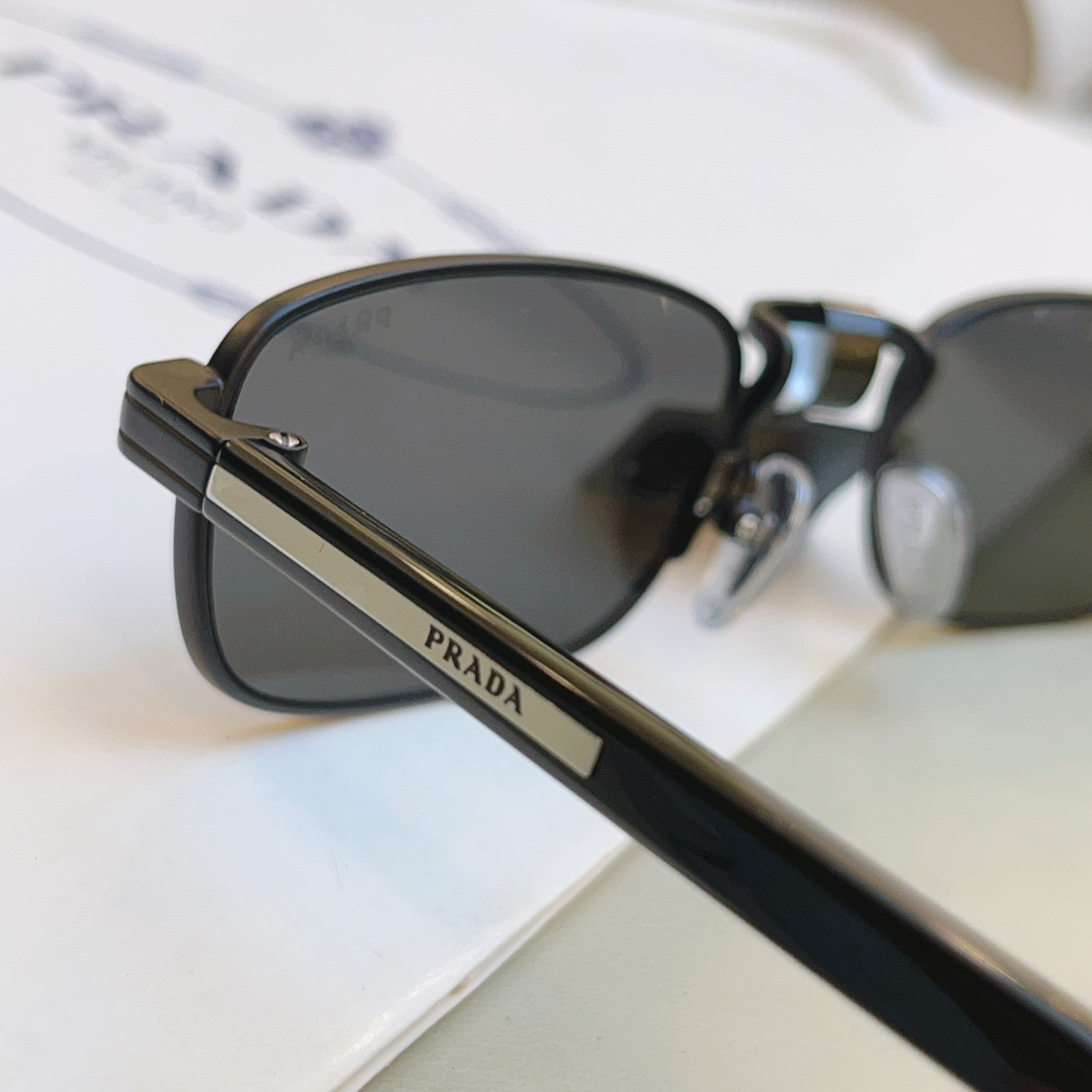，【PRAD*】普拉*达新款太阳镜 高品质✨，MODEL：PR B54S，SIZE：54口23-145