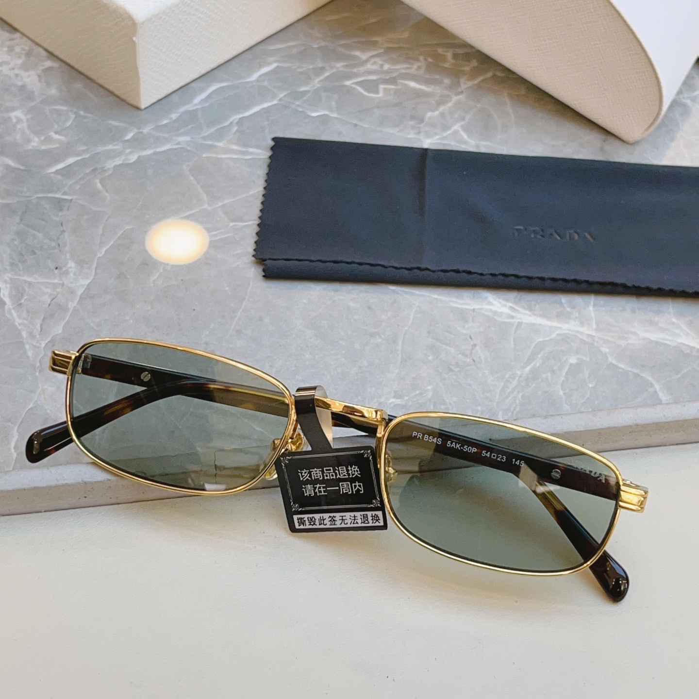 ，【PRAD*】普拉*达新款太阳镜 高品质✨，MODEL：PR B54S，SIZE：54口23-145