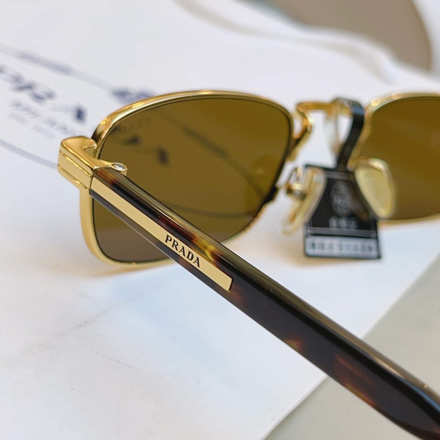 ，【PRAD*】普拉*达新款太阳镜 高品质✨，MODEL：PR B54S，SIZE：54口23-145