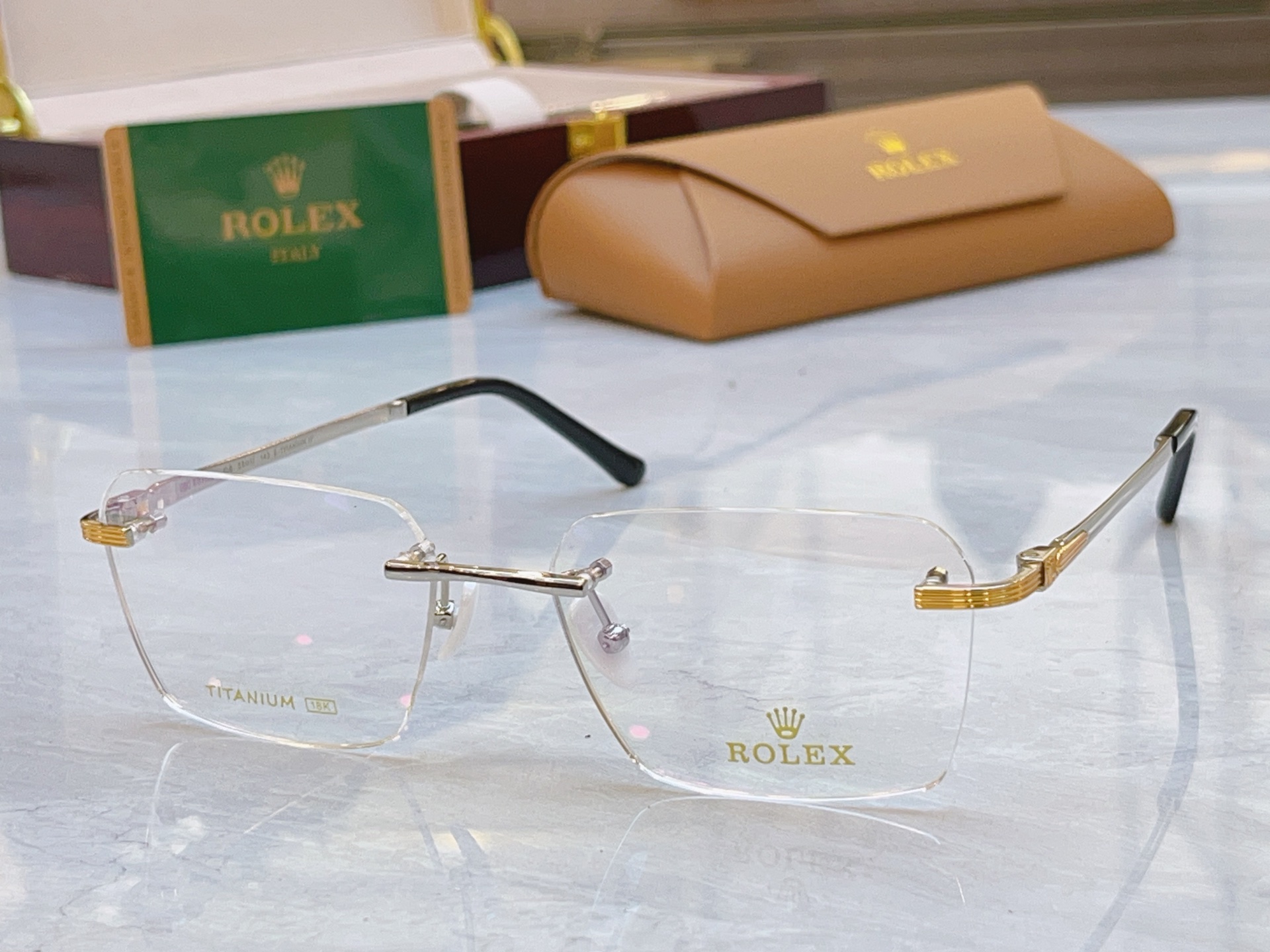 ，【ROLE*】 劳力*士新款太阳镜，钛架 MODEL：SS1152，SIZE：55口17-143