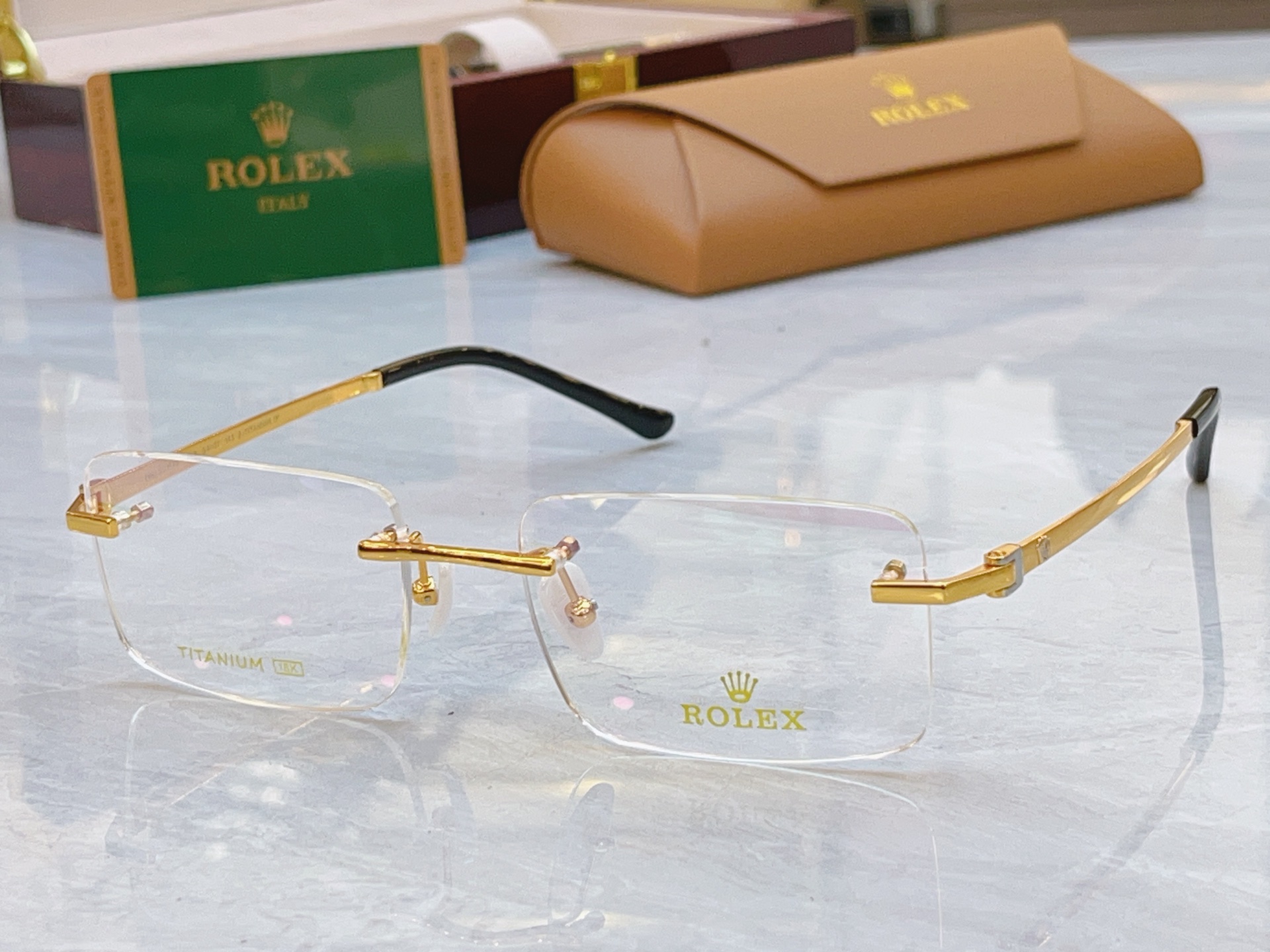 ，【ROLE*】 劳力*士新款太阳镜，钛架 MODEL：SS1146，SIZE：54口17-143