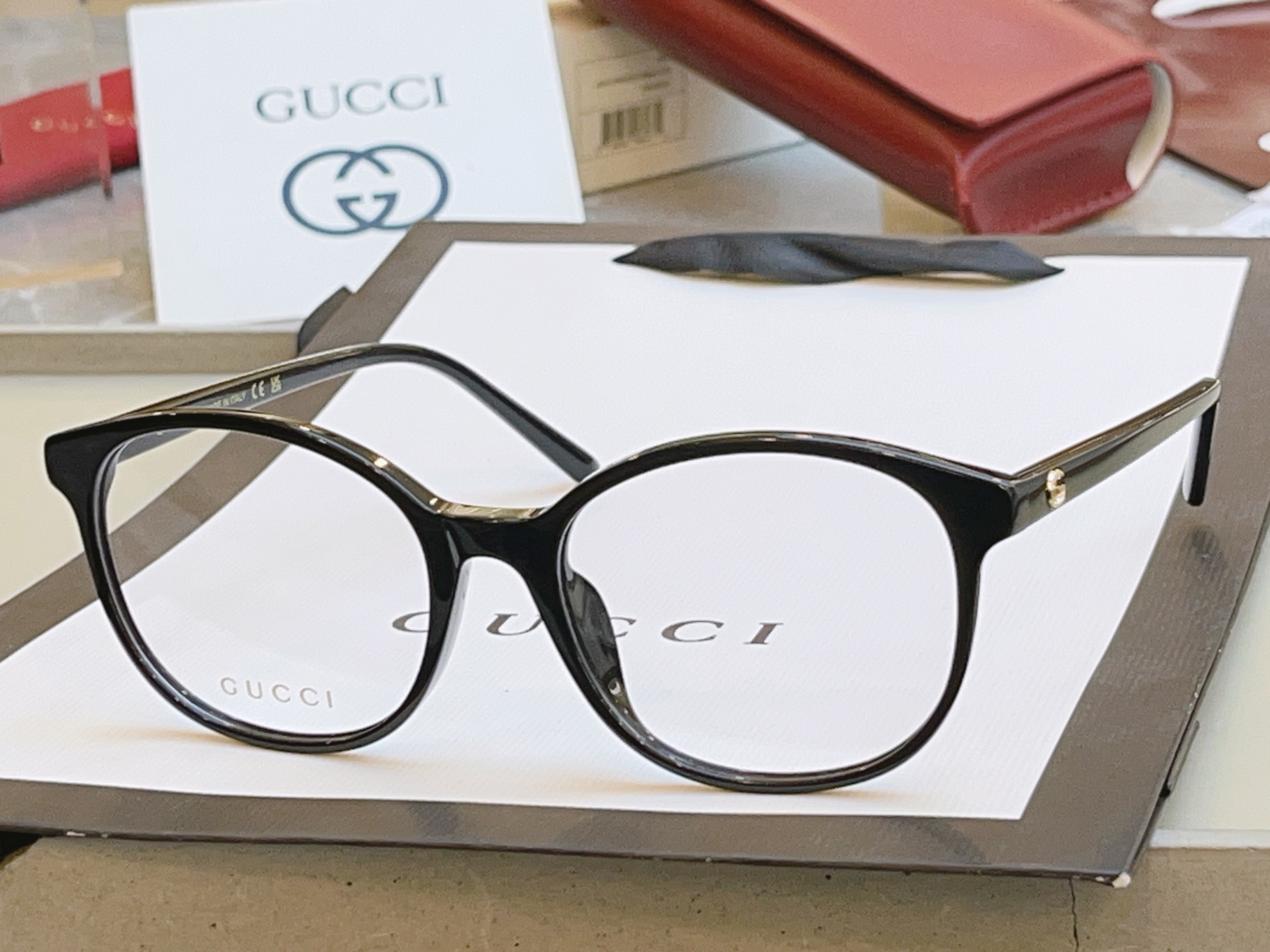 ，【GUCC*】古*驰新款眼镜架，MODEL：GG1996O，SIZE：54口18-140 S