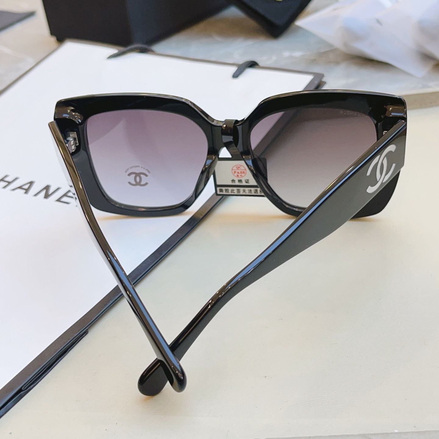 ，【CHANE*】香奈儿新款太阳镜，MODEL：9191H，SIZE：53口17-140 S