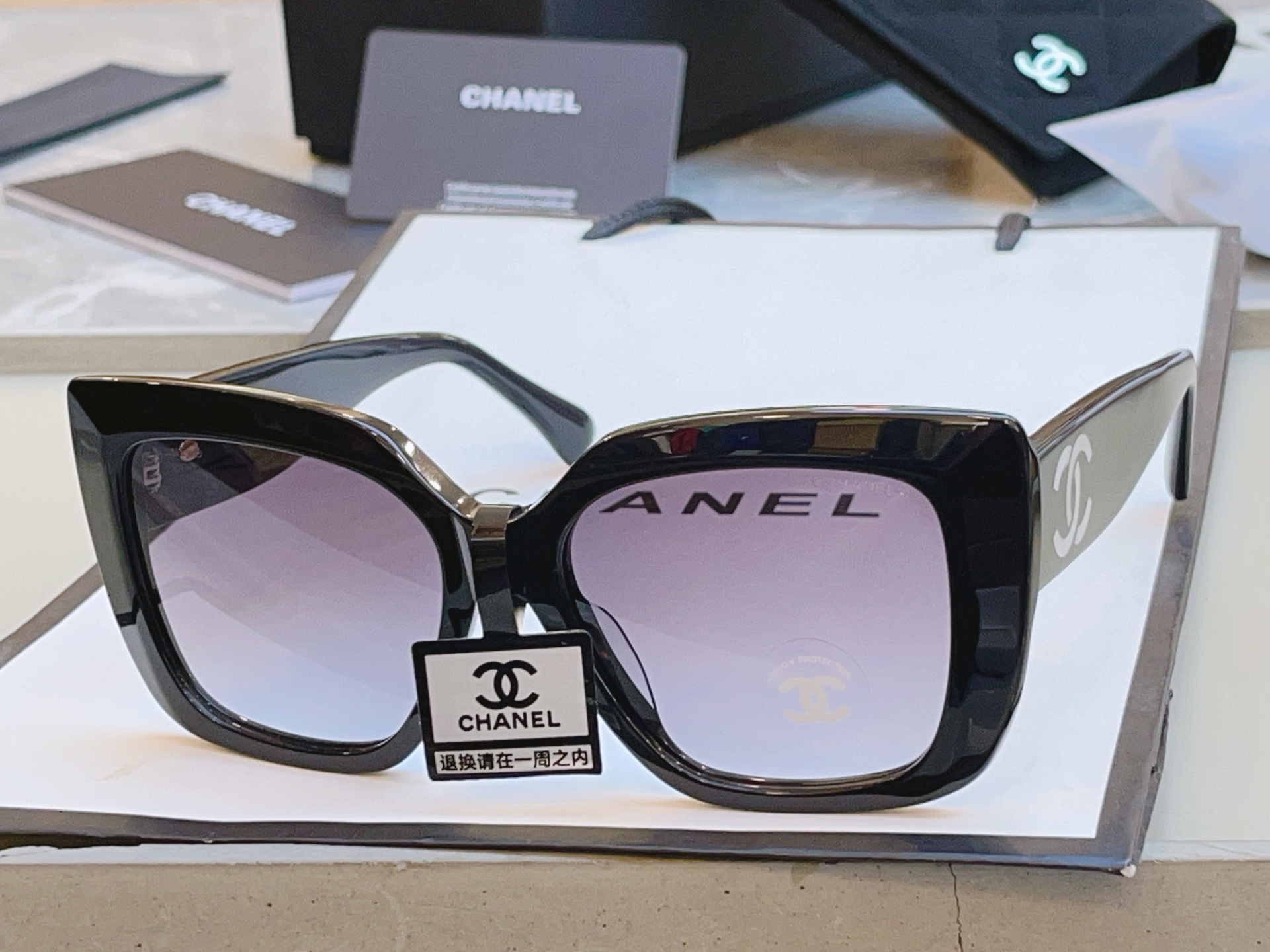 ，【CHANE*】香奈儿新款太阳镜，MODEL：9191H，SIZE：53口17-140 S