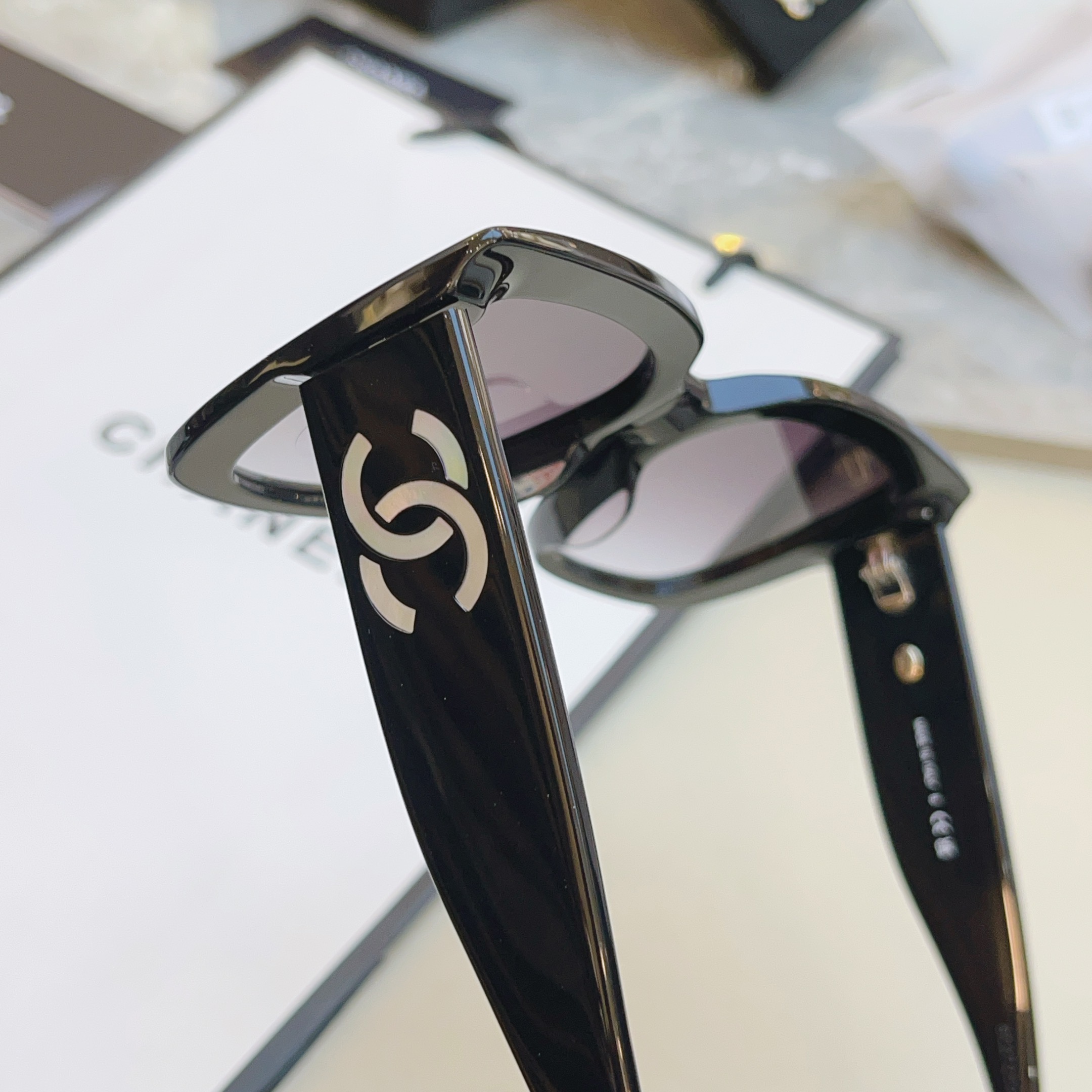 ，【CHANE*】香奈儿新款太阳镜，MODEL：9191H，SIZE：53口17-140 S