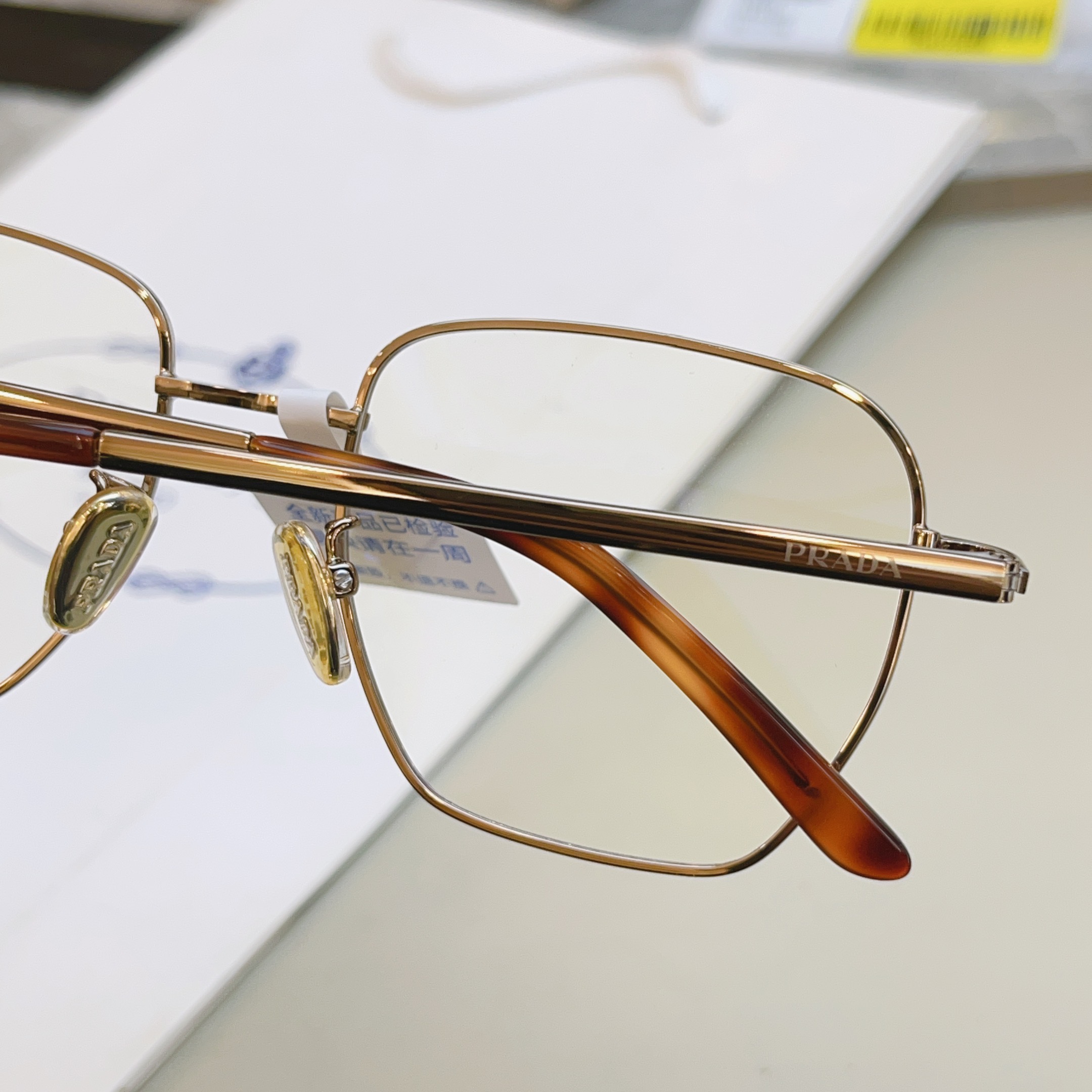 ，【PRAD*】普拉*达新款眼镜架 高品质✨，MODEL：PR C51VD，SIZE：54口17-145