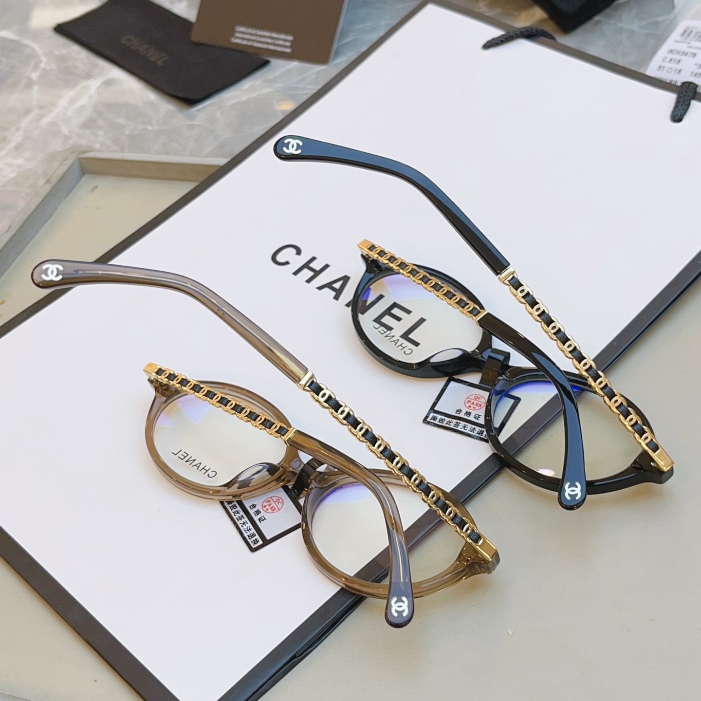 ，【CHANE*】香奈儿新款眼镜架 高品质✨，MODEL：3476，SIZE：51口18-145