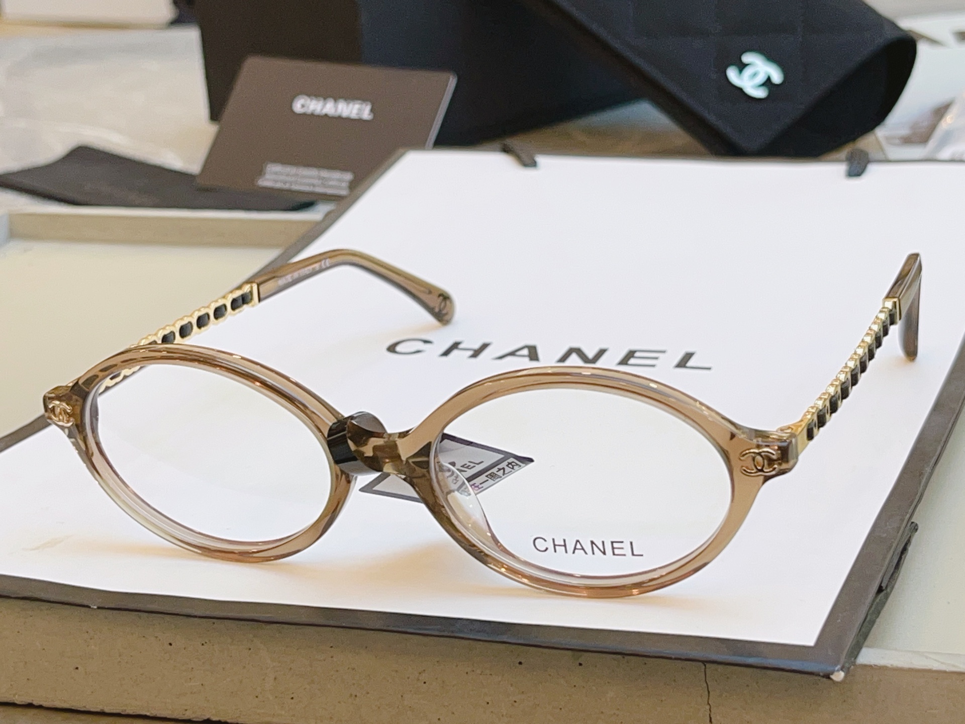 ，【CHANE*】香奈儿新款眼镜架 高品质✨，MODEL：3476，SIZE：51口18-145