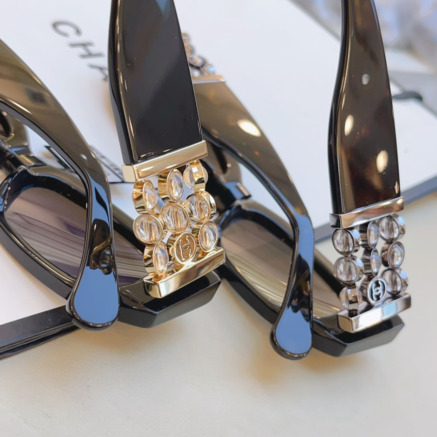 ，【CHANE*】香奈儿新款太阳镜 高品质✨，MODEL：5544-A，SIZE：53口17-140