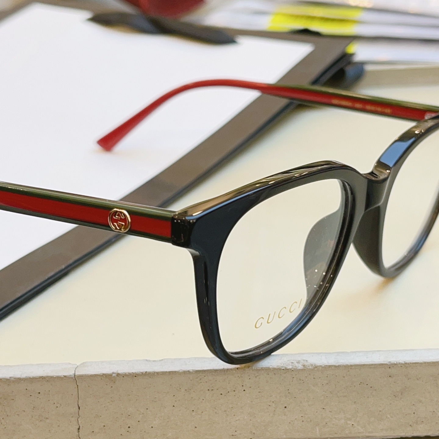 ，【GUCC*】古*驰新款眼镜架，MODEL：GG1864O，SIZE：50口18-145