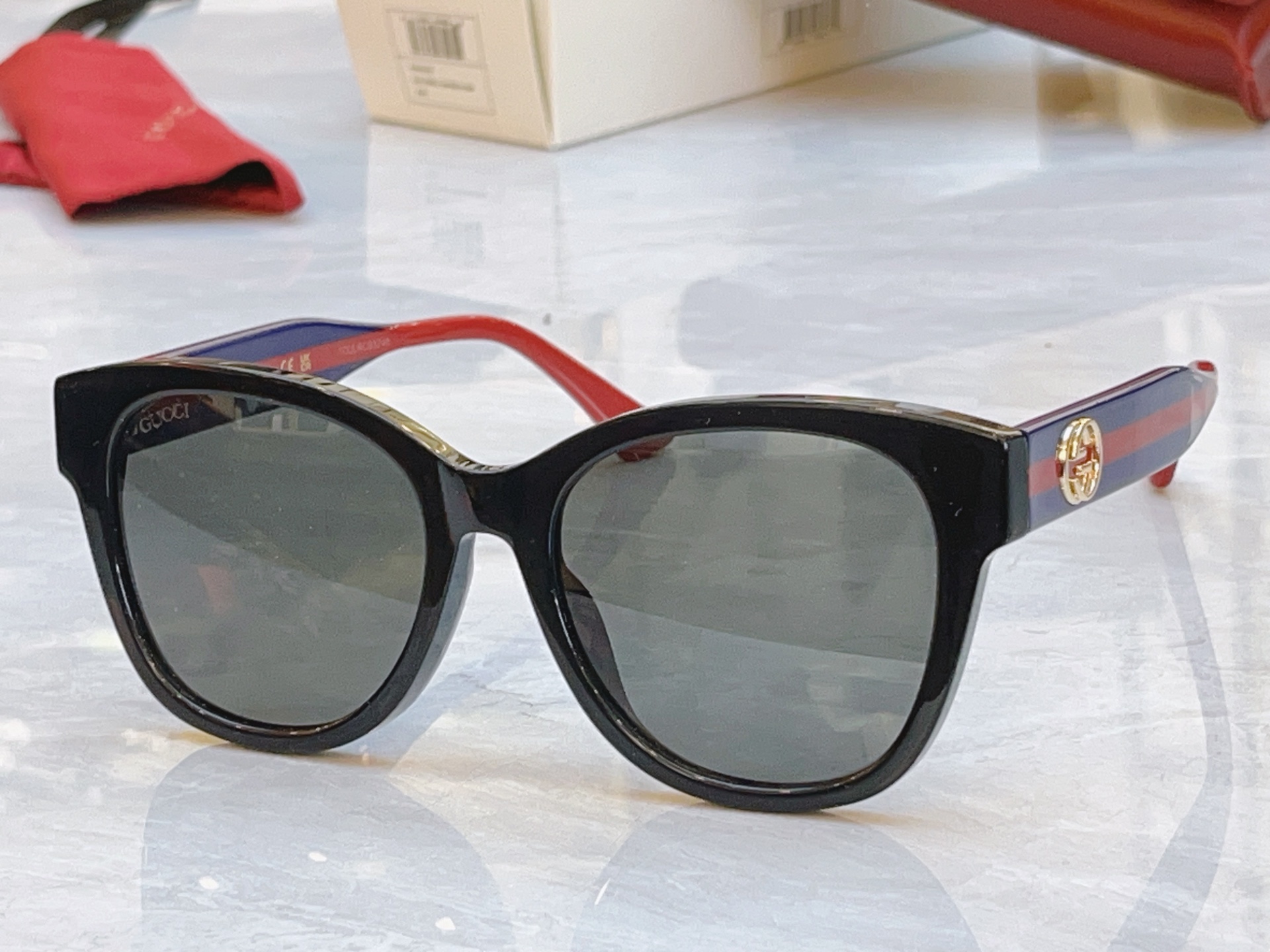 ，【GUCC*】古*驰新款眼镜架，MODEL：GG0935OA，SIZE：54口19-145