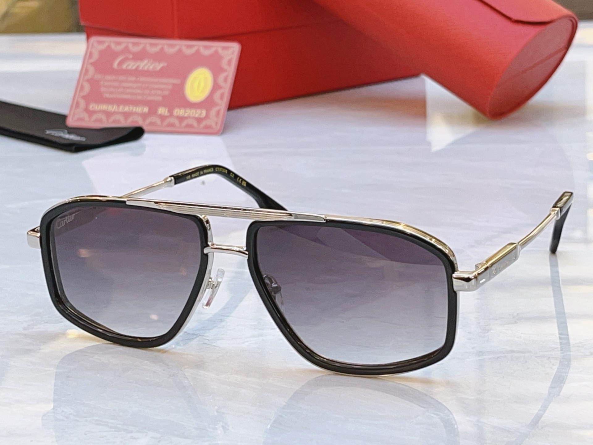 ，【CARTIE*】卡地*亚新款太阳镜，Mod:CT0723S，Size:68口16-145