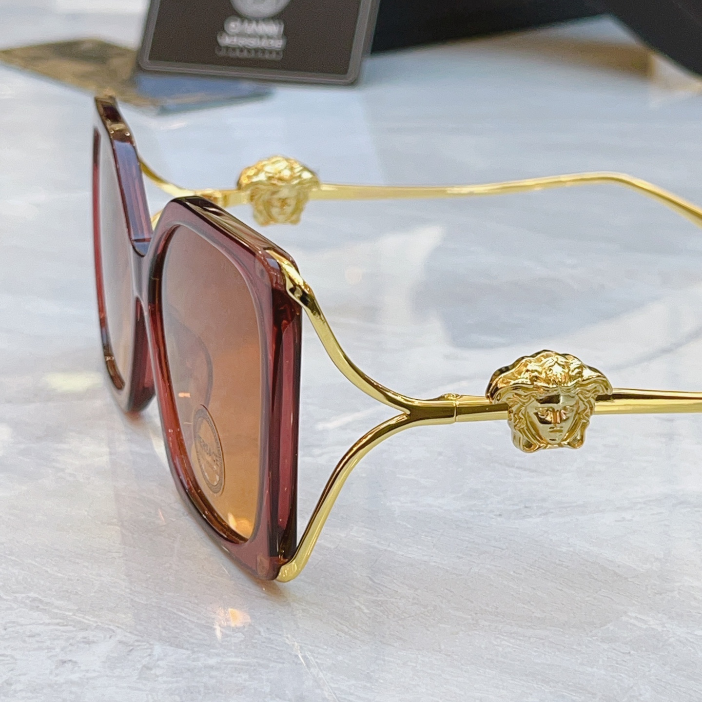 ，【VERSAC*】范思*哲新款太阳镜，MODEL：VE 4502U，SIZE：55口16-145