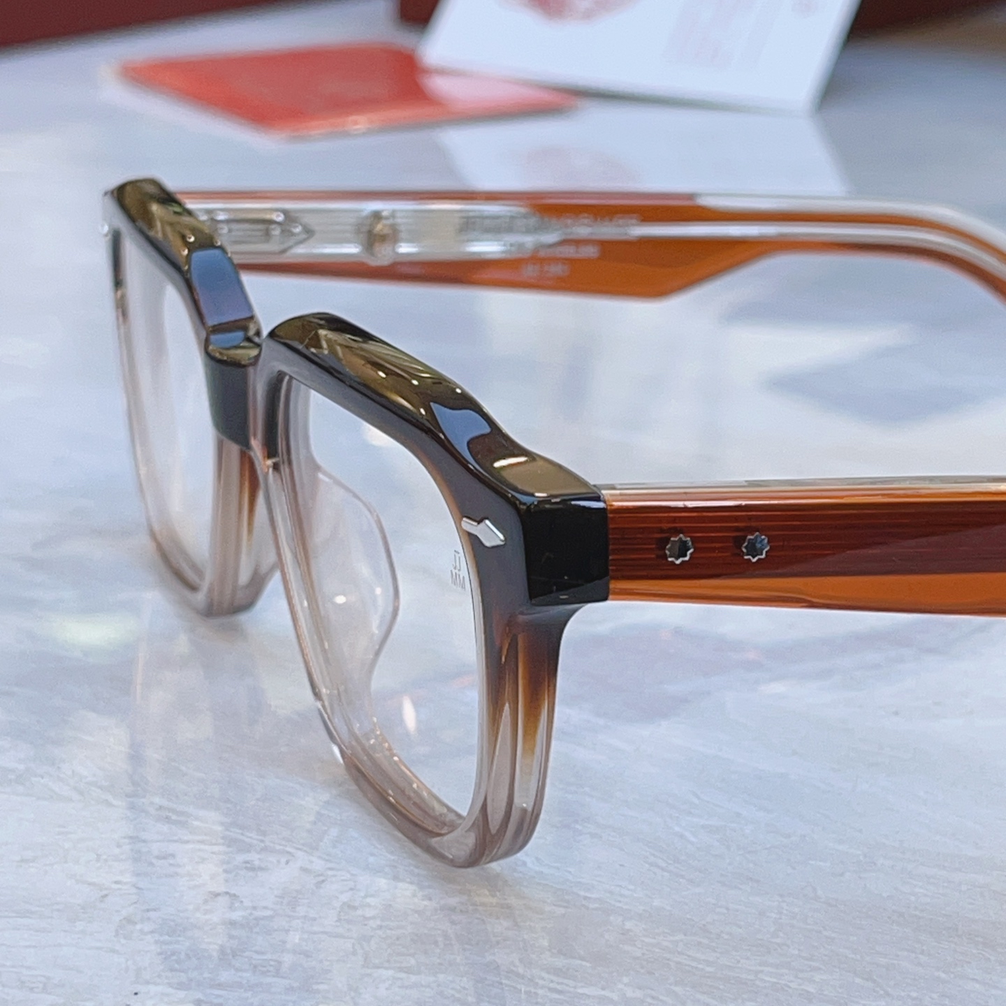 配送盒子，【Jacques Marie Mag*】 JMM新款眼镜架，Model：TOMLIN，Size