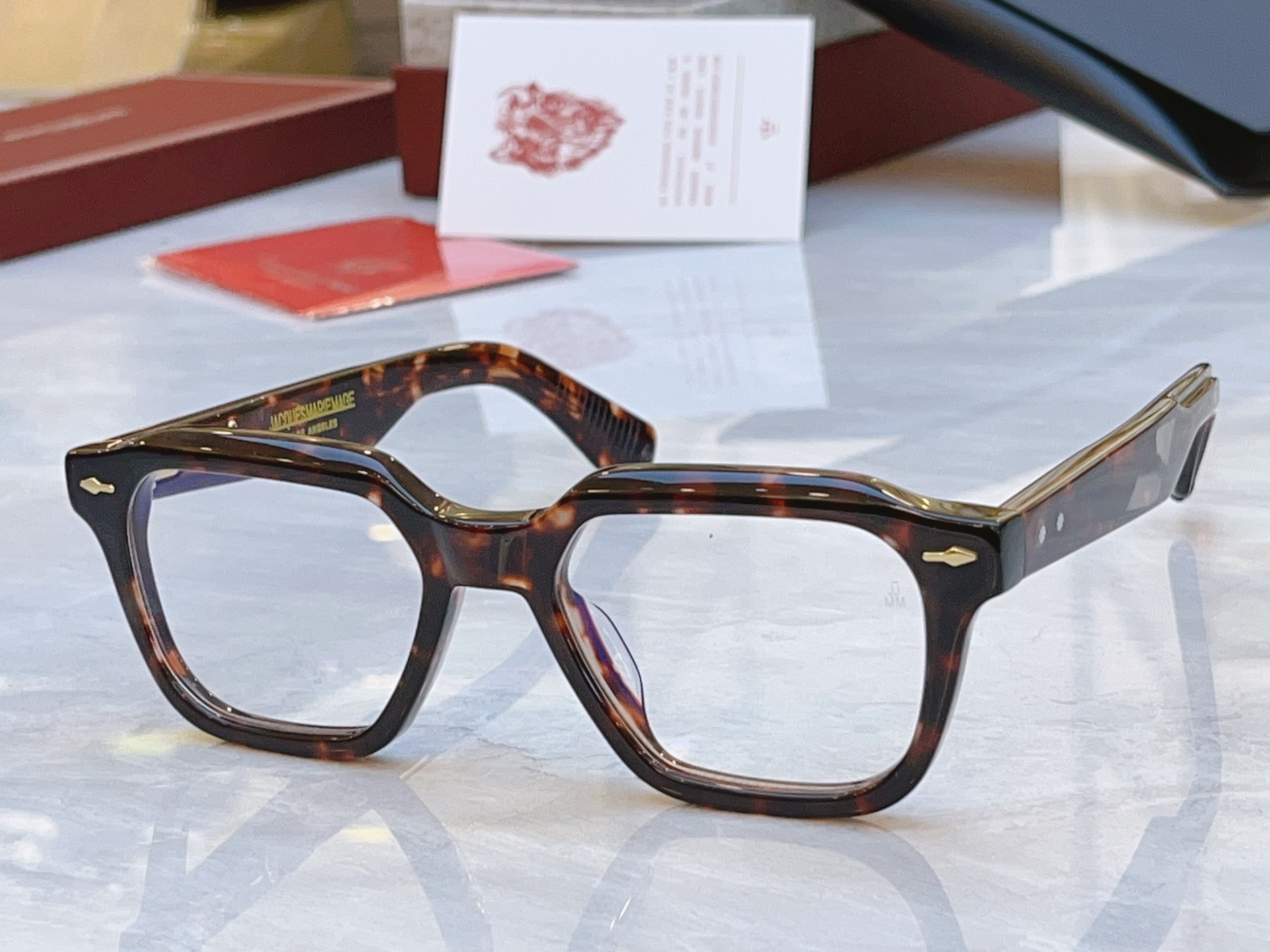配送盒子，【Jacques Marie Mag*】 JMM新款眼镜架，Model：TOMLIN，Size
