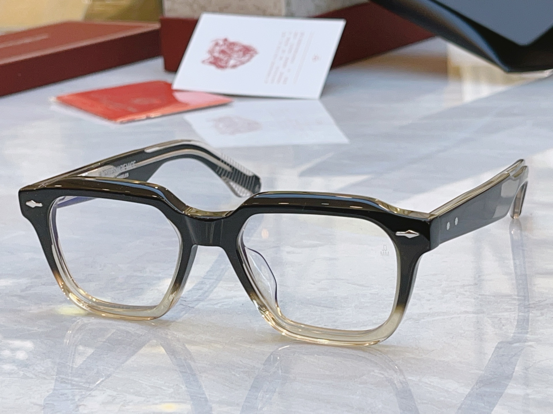 配送盒子，【Jacques Marie Mag*】 JMM新款眼镜架，Model：TOMLIN，Size