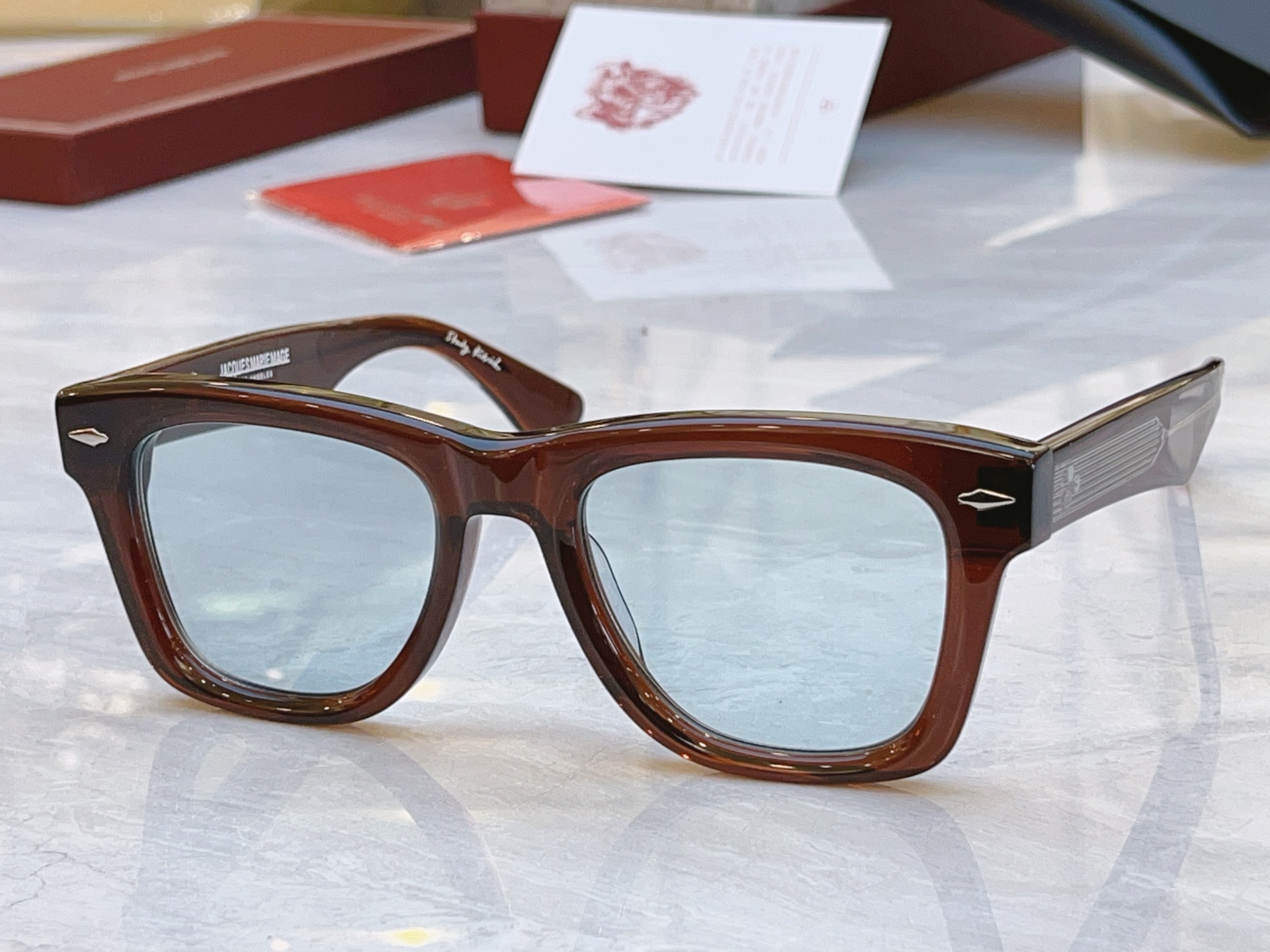 配送盒子，【Jacques Marie Mag*】 JMM新款太阳镜，Model：A SPACE ODY