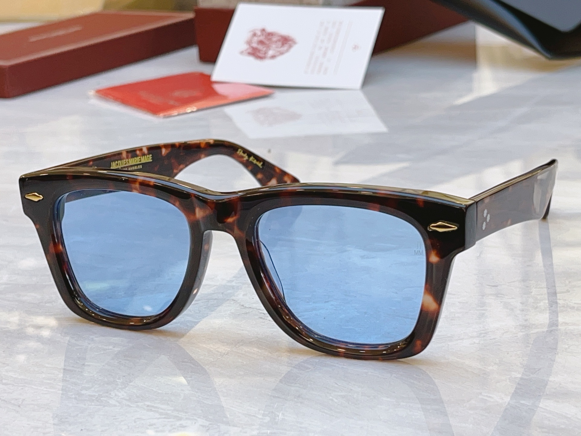 配送盒子，【Jacques Marie Mag*】 JMM新款太阳镜，Model：A SPACE ODY