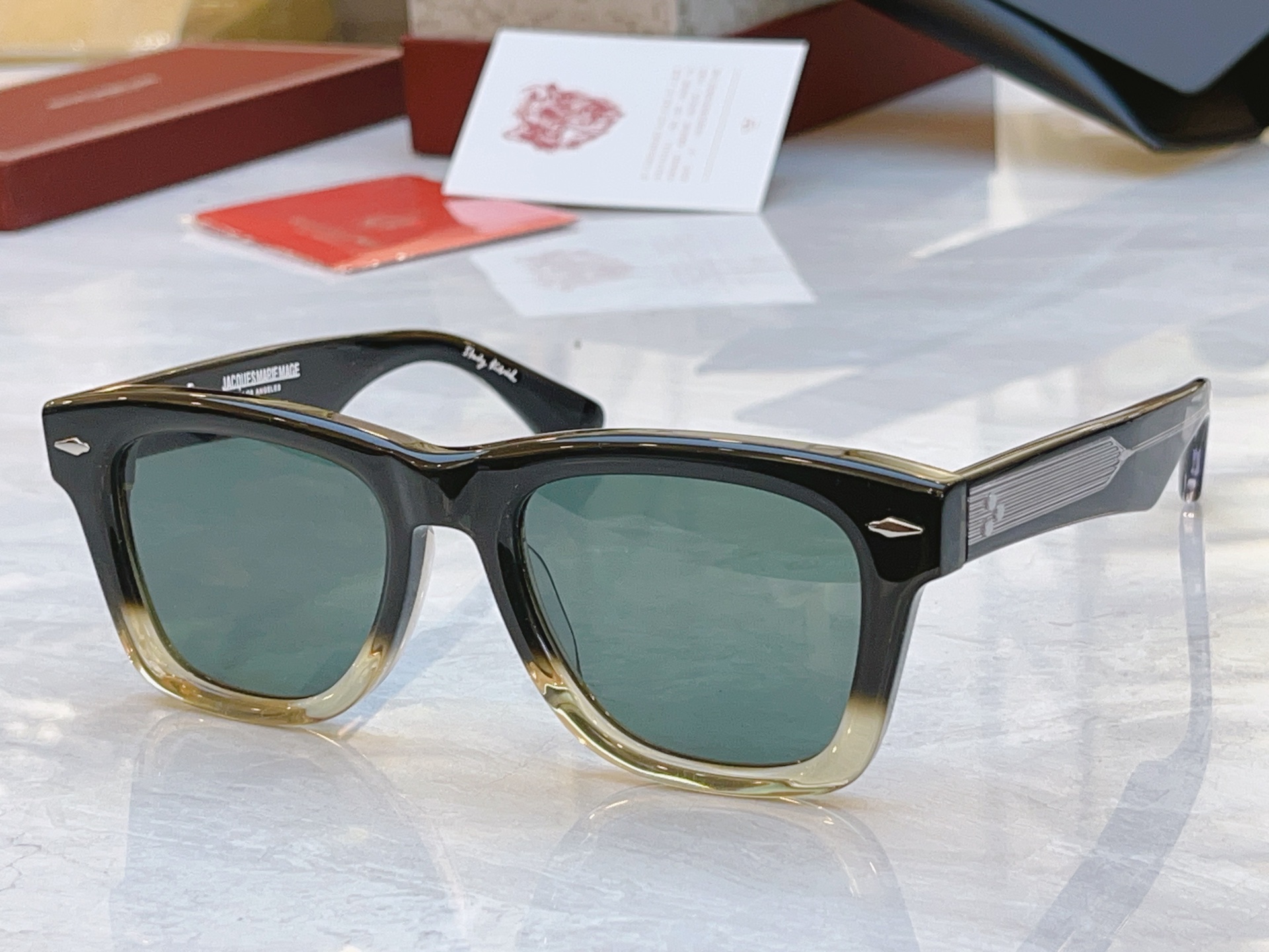 配送盒子，【Jacques Marie Mag*】 JMM新款太阳镜，Model：A SPACE ODY