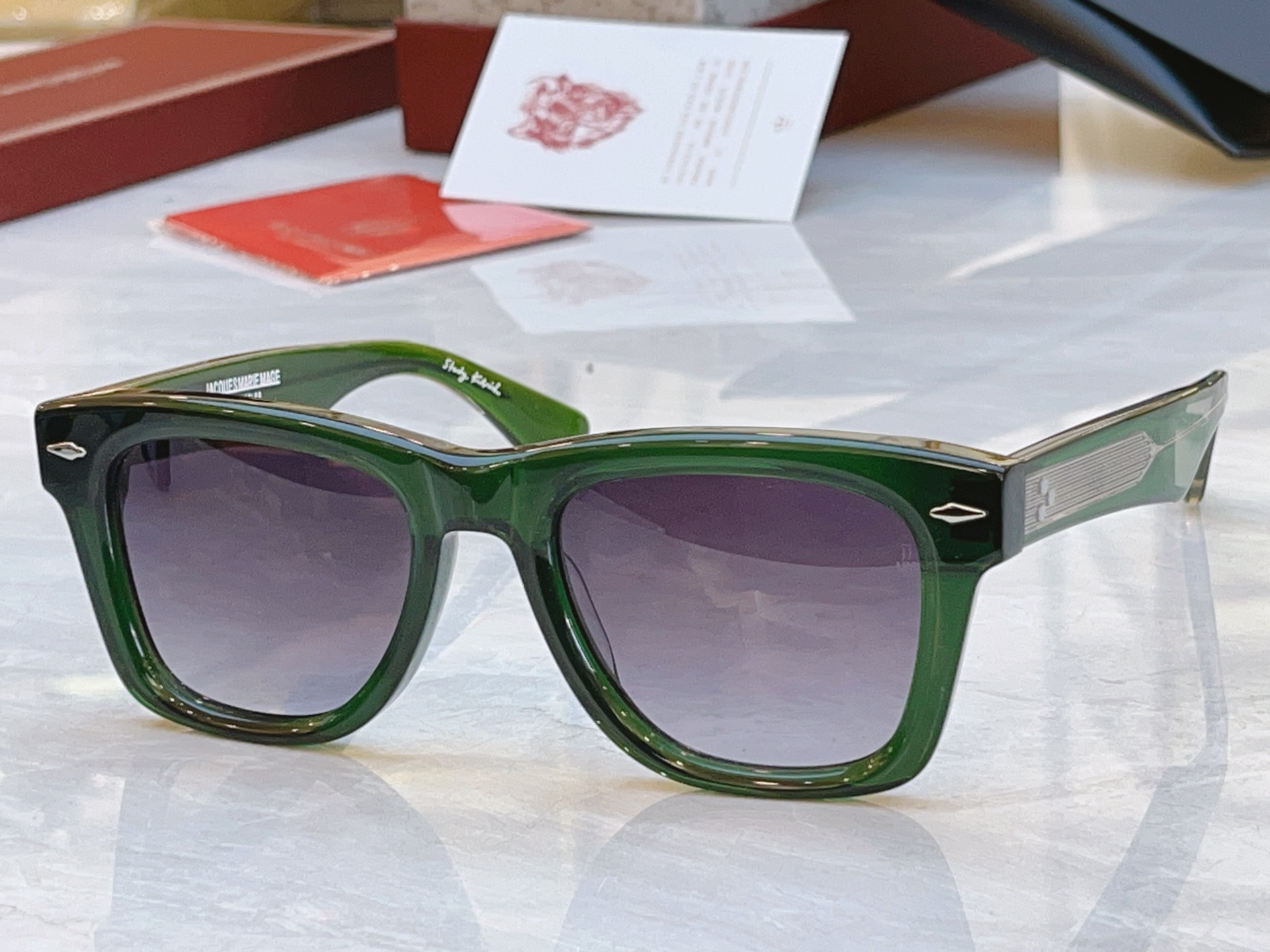 配送盒子，【Jacques Marie Mag*】 JMM新款太阳镜，Model：A SPACE ODY