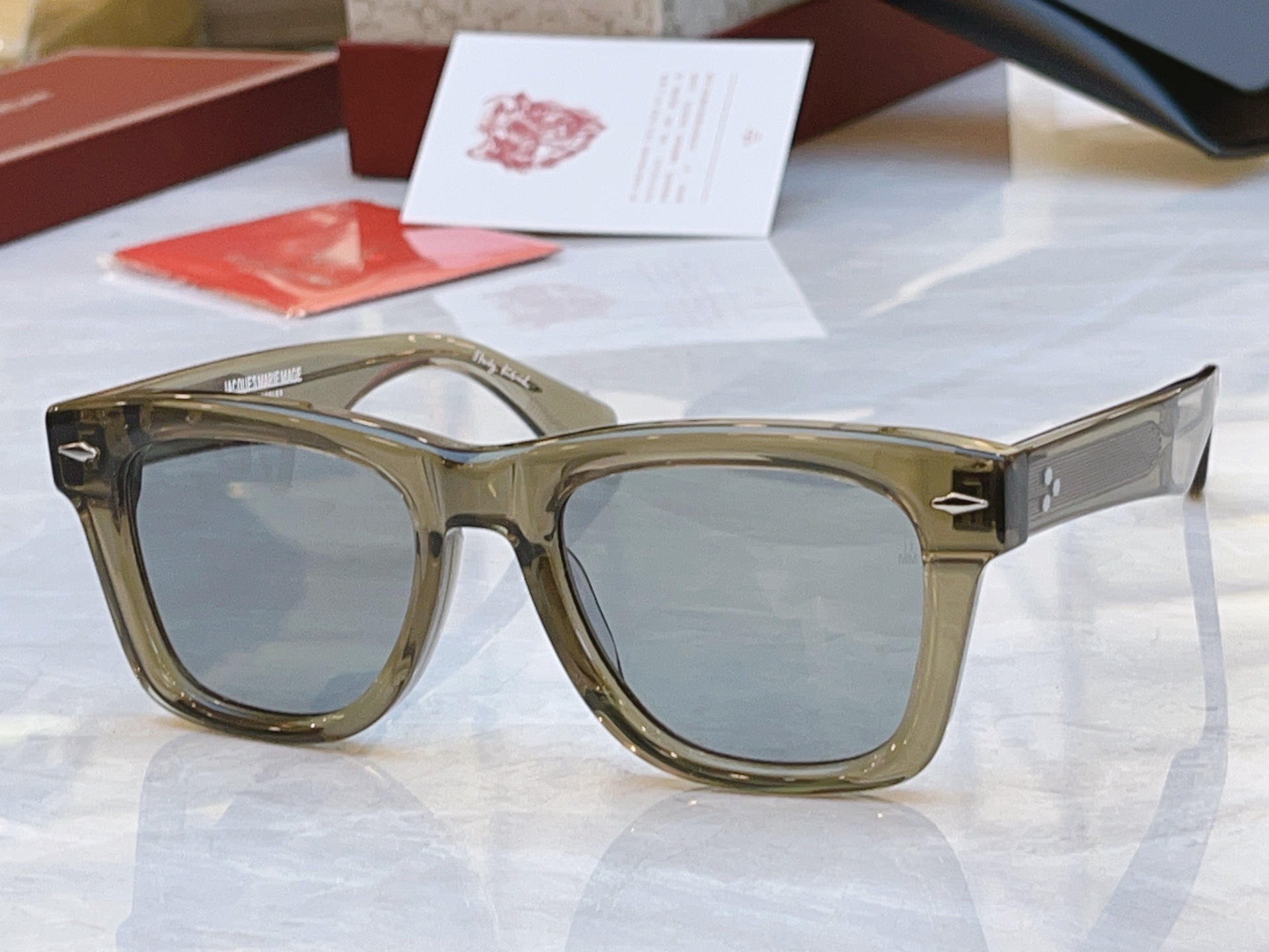 配送盒子，【Jacques Marie Mag*】 JMM新款太阳镜，Model：A SPACE ODY