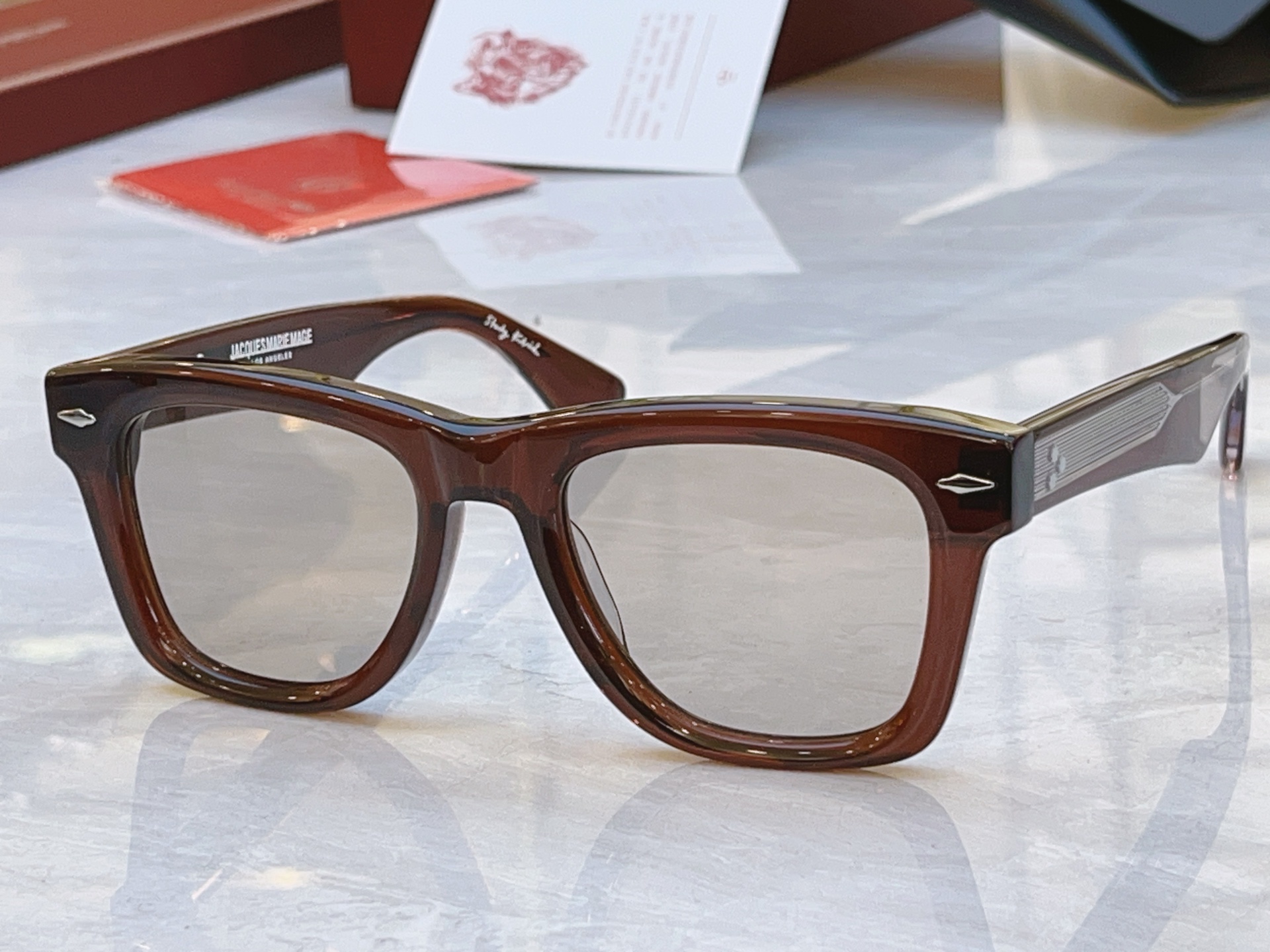 配送盒子，【Jacques Marie Mag*】 JMM新款太阳镜，Model：A SPACE ODY