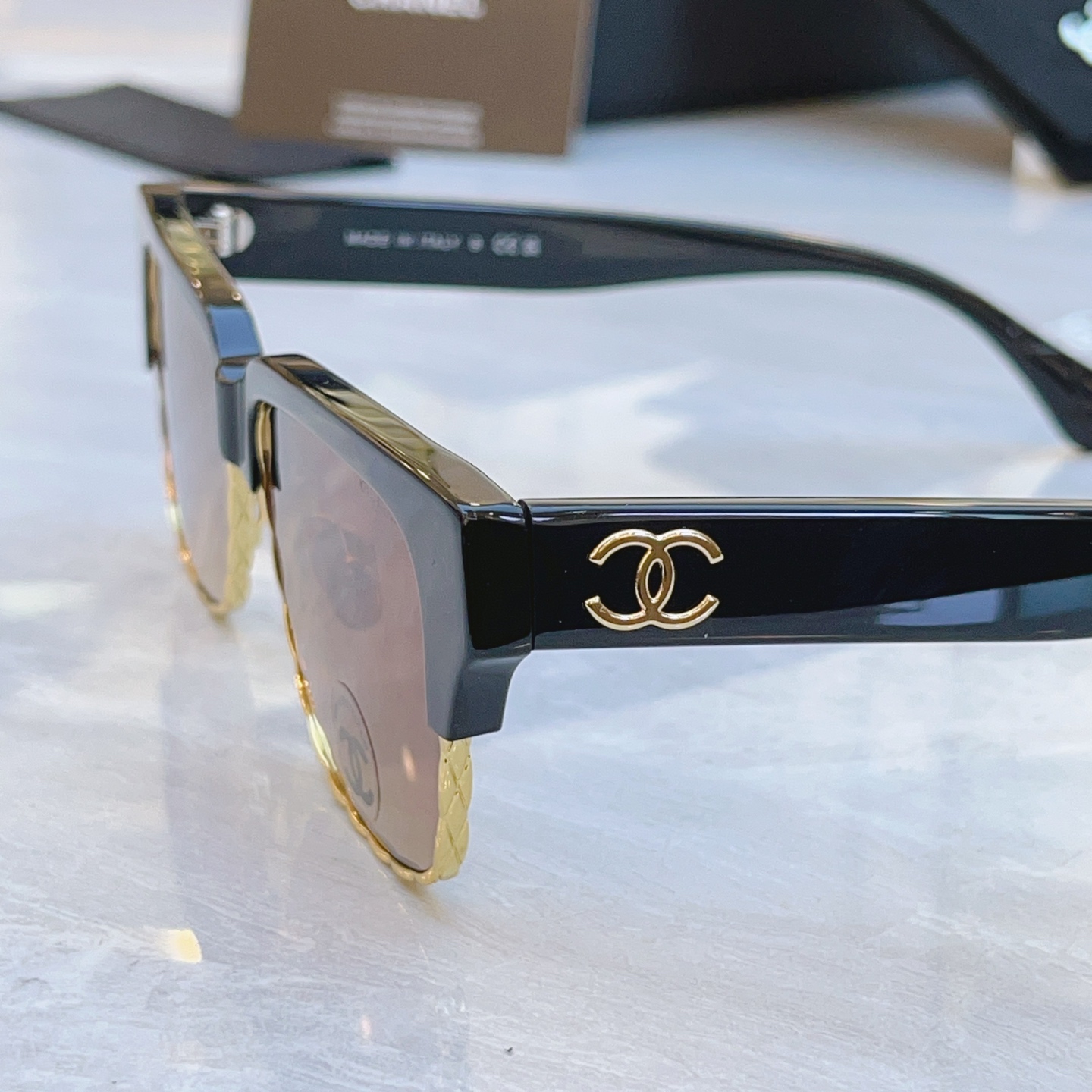 ，【CHANE*】香奈儿新款太阳镜，MODEL：5558，SIZE：53口18-145