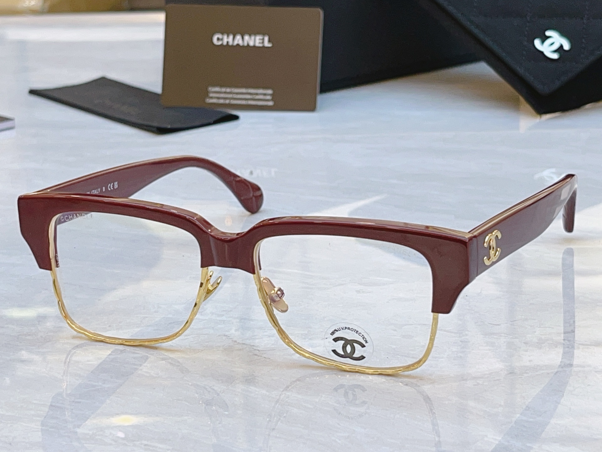 ，【CHANE*】香奈儿新款太阳镜，MODEL：5558，SIZE：53口18-145