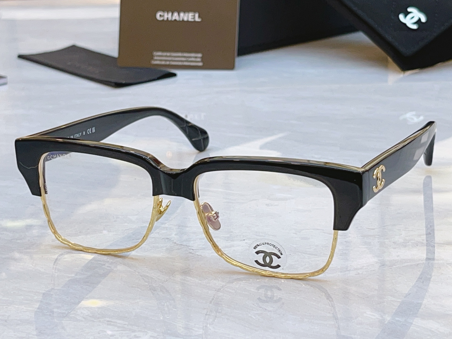 ，【CHANE*】香奈儿新款太阳镜，MODEL：5558，SIZE：53口18-145