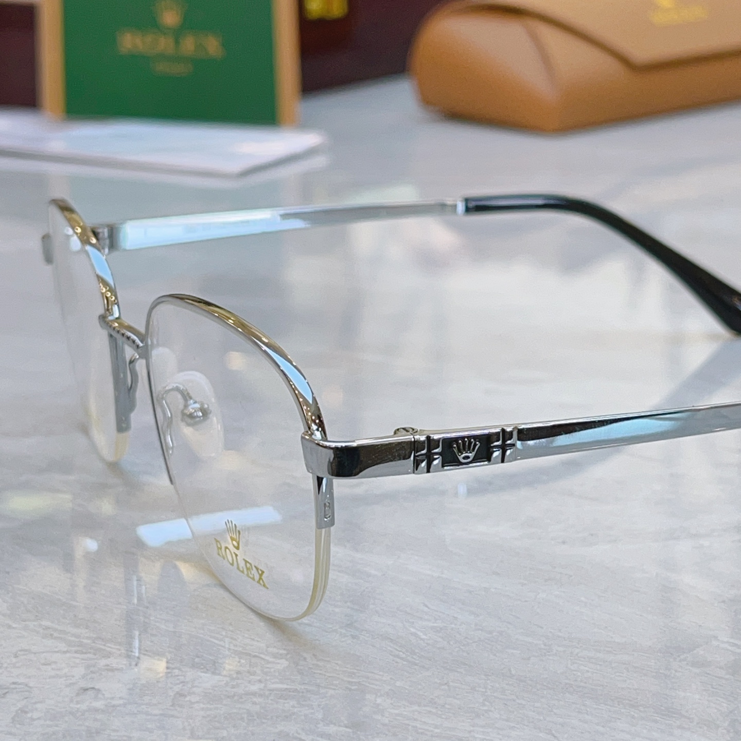 ，【ROLE*】 劳力*士新款眼镜架，钛架 MODEL：SS1158，SIZE：55口20-145