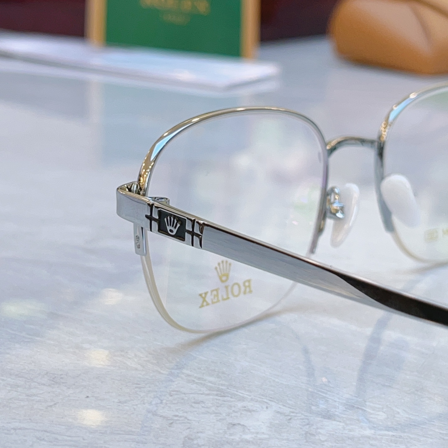 ，【ROLE*】 劳力*士新款眼镜架，钛架 MODEL：SS1158，SIZE：55口20-145