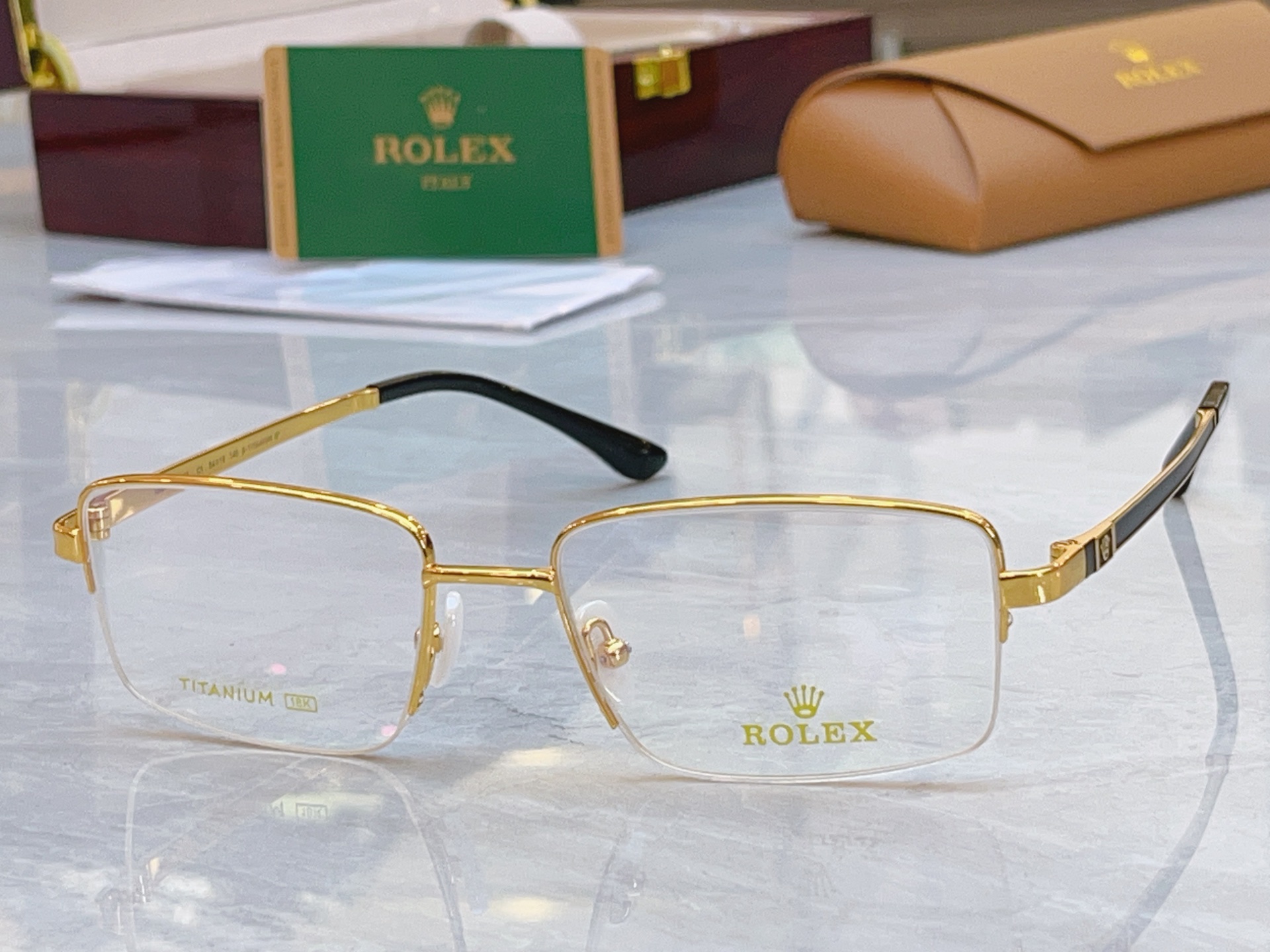 ，【ROLE*】 劳力*士新款眼镜架，钛架 MODEL：SS1162，SIZE：54口18-145