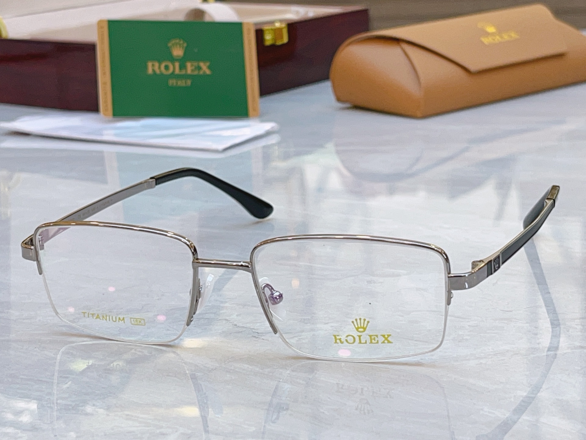 ，【ROLE*】 劳力*士新款眼镜架，钛架 MODEL：SS1162，SIZE：54口18-145