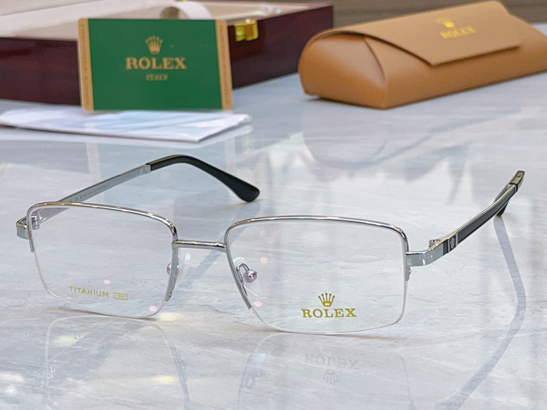 ，【ROLE*】 劳力*士新款眼镜架，钛架 MODEL：SS1162，SIZE：54口18-145